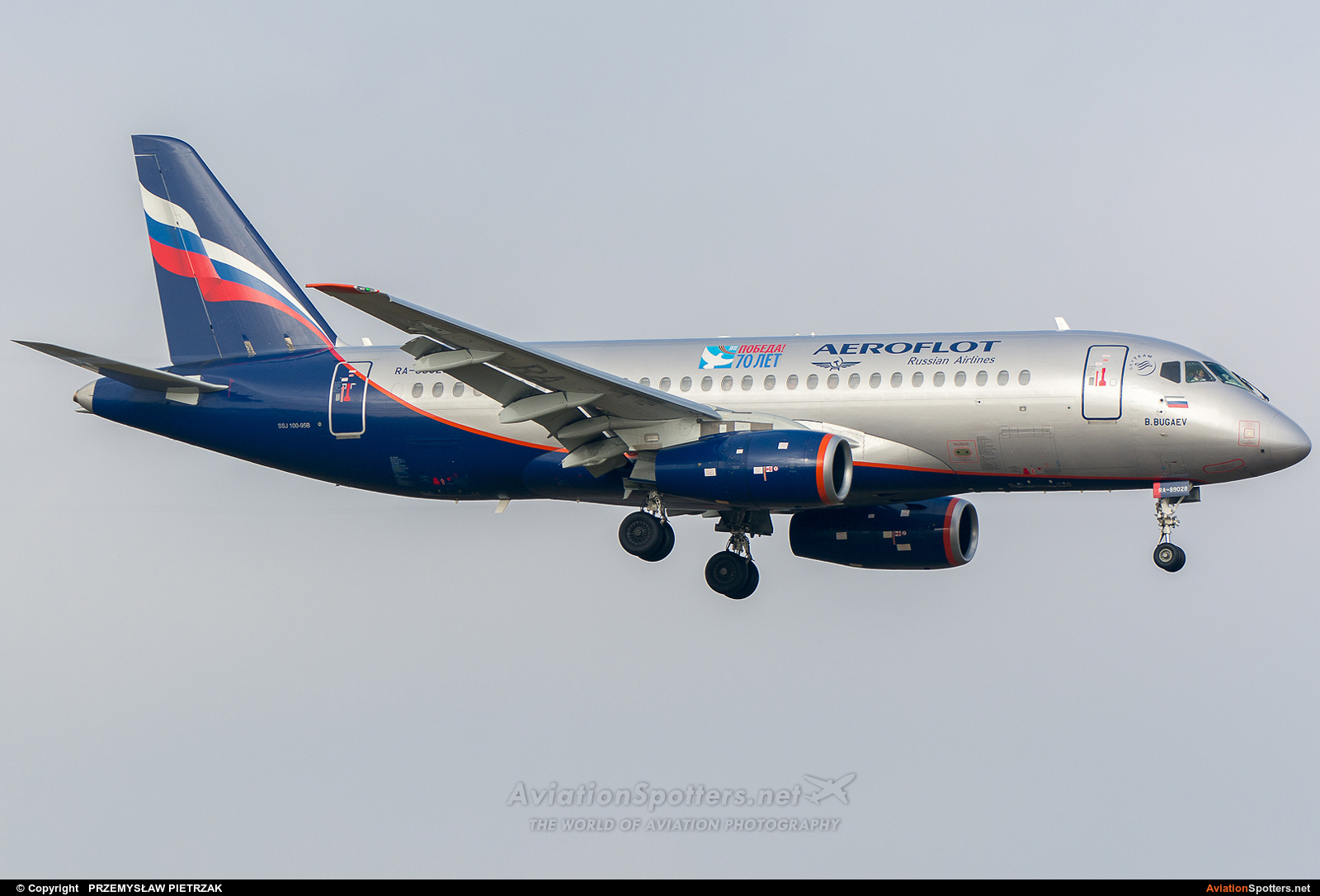 Aeroflot  -  Superjet 100  (RA-89028) By PRZEMYSŁAW PIETRZAK (PEPE74)