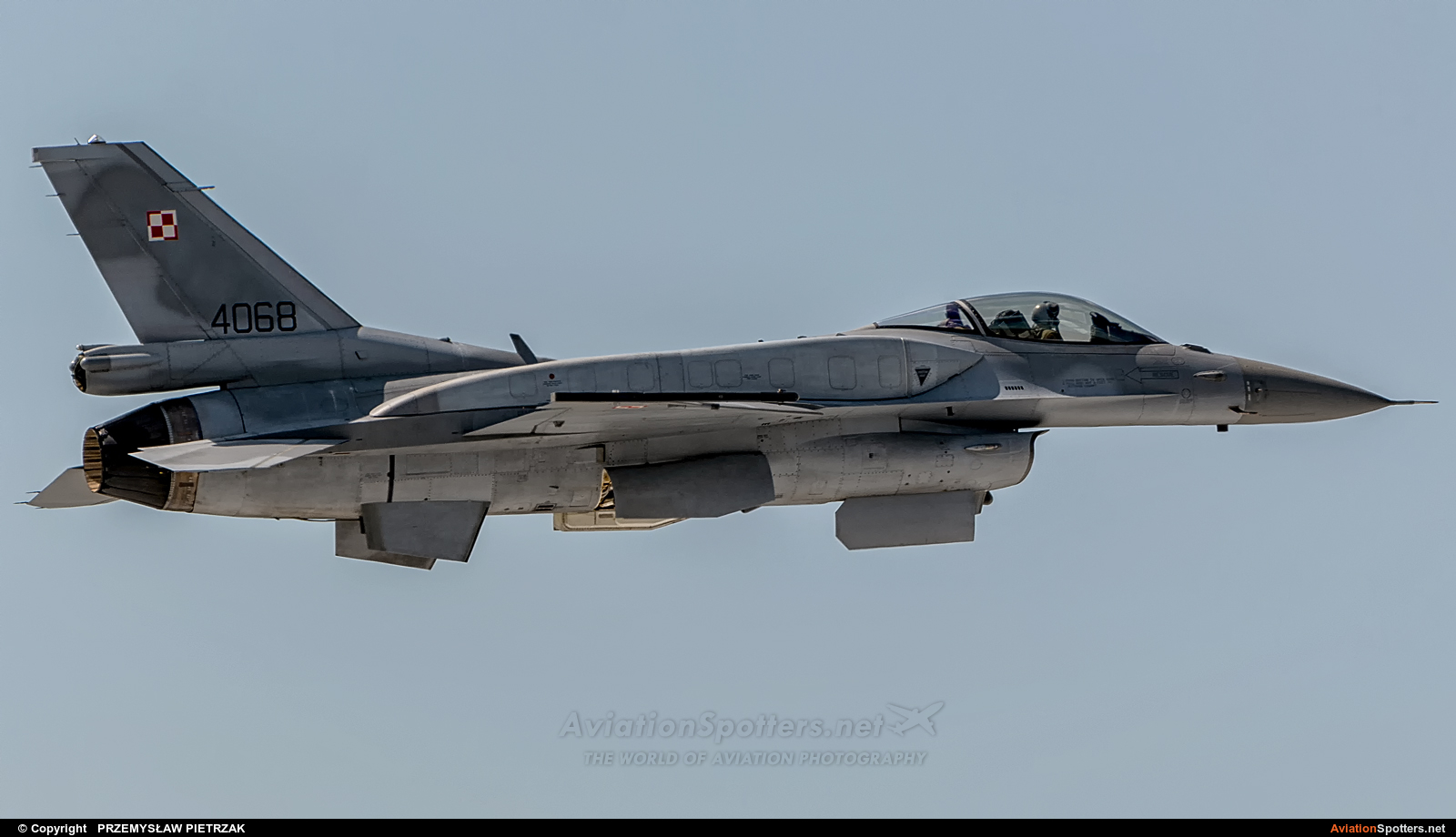 Poland - Air Force  -  F-16C Block 52+ Fighting Falcon  (4068) By PRZEMYSŁAW PIETRZAK (PEPE74)