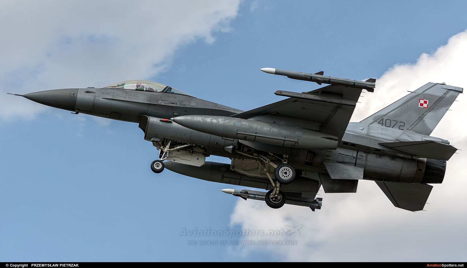 Poland - Air Force  -  F-16C Block 52+ Fighting Falcon  (4072) By PRZEMYSŁAW PIETRZAK (PEPE74)