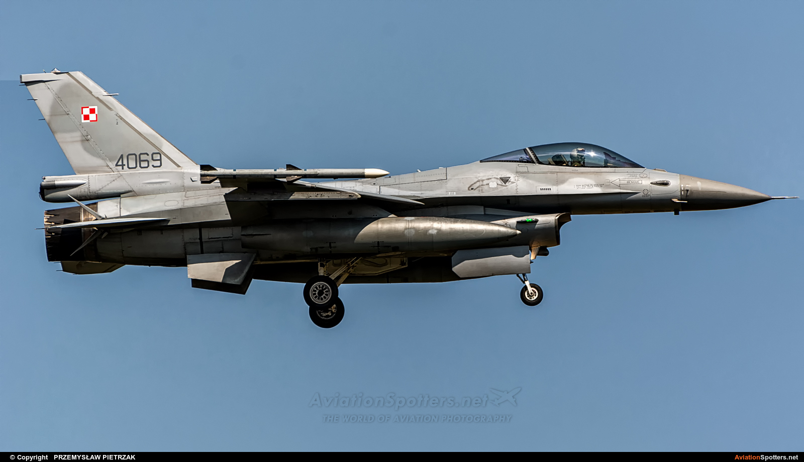 Poland - Air Force  -  F-16C Block 52+ Fighting Falcon  (4069) By PRZEMYSŁAW PIETRZAK (PEPE74)