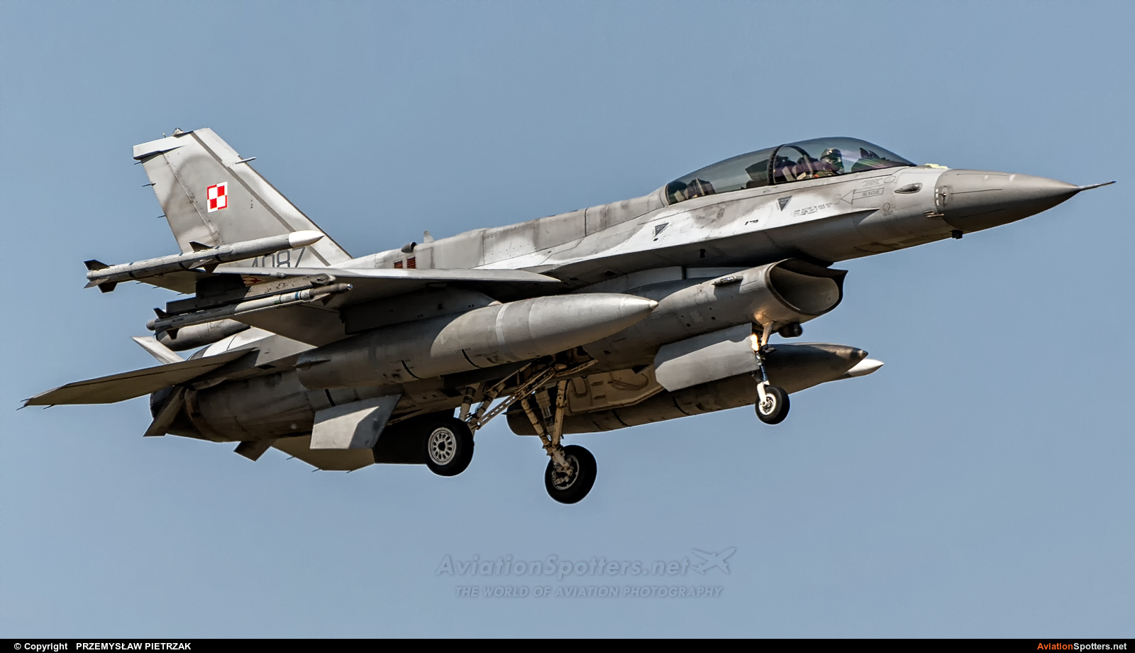 Poland - Air Force  -  F-16D Fighting Falcon  (4087) By PRZEMYSŁAW PIETRZAK (PEPE74)