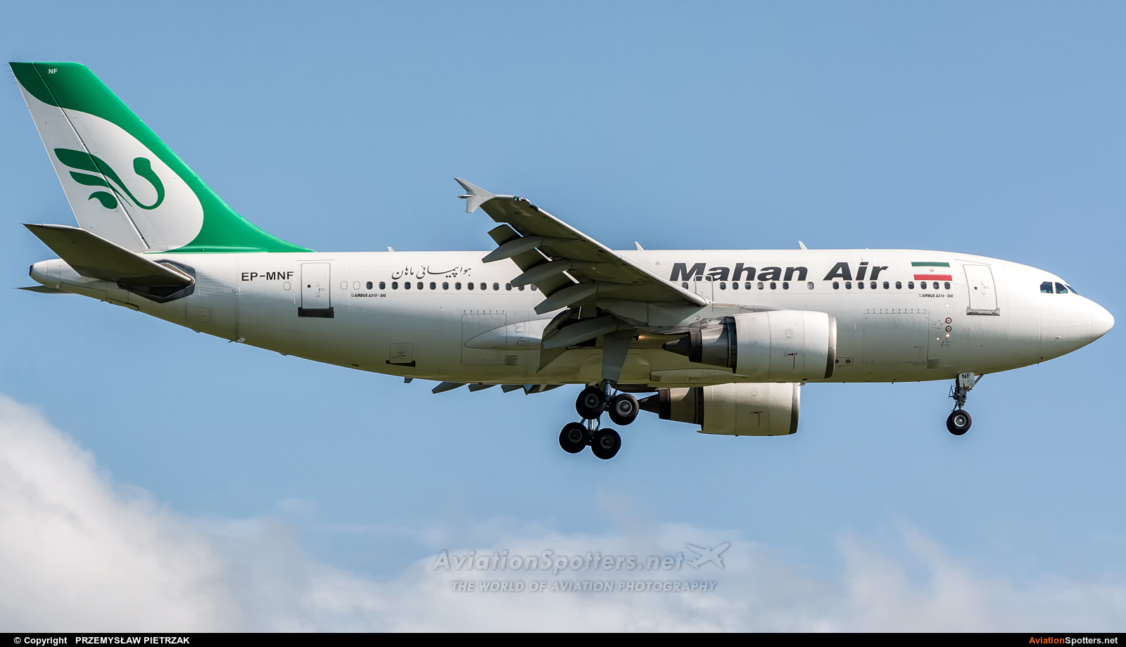 Mahan Air  -  A310  (EP-MNF) By PRZEMYSŁAW PIETRZAK (PEPE74)
