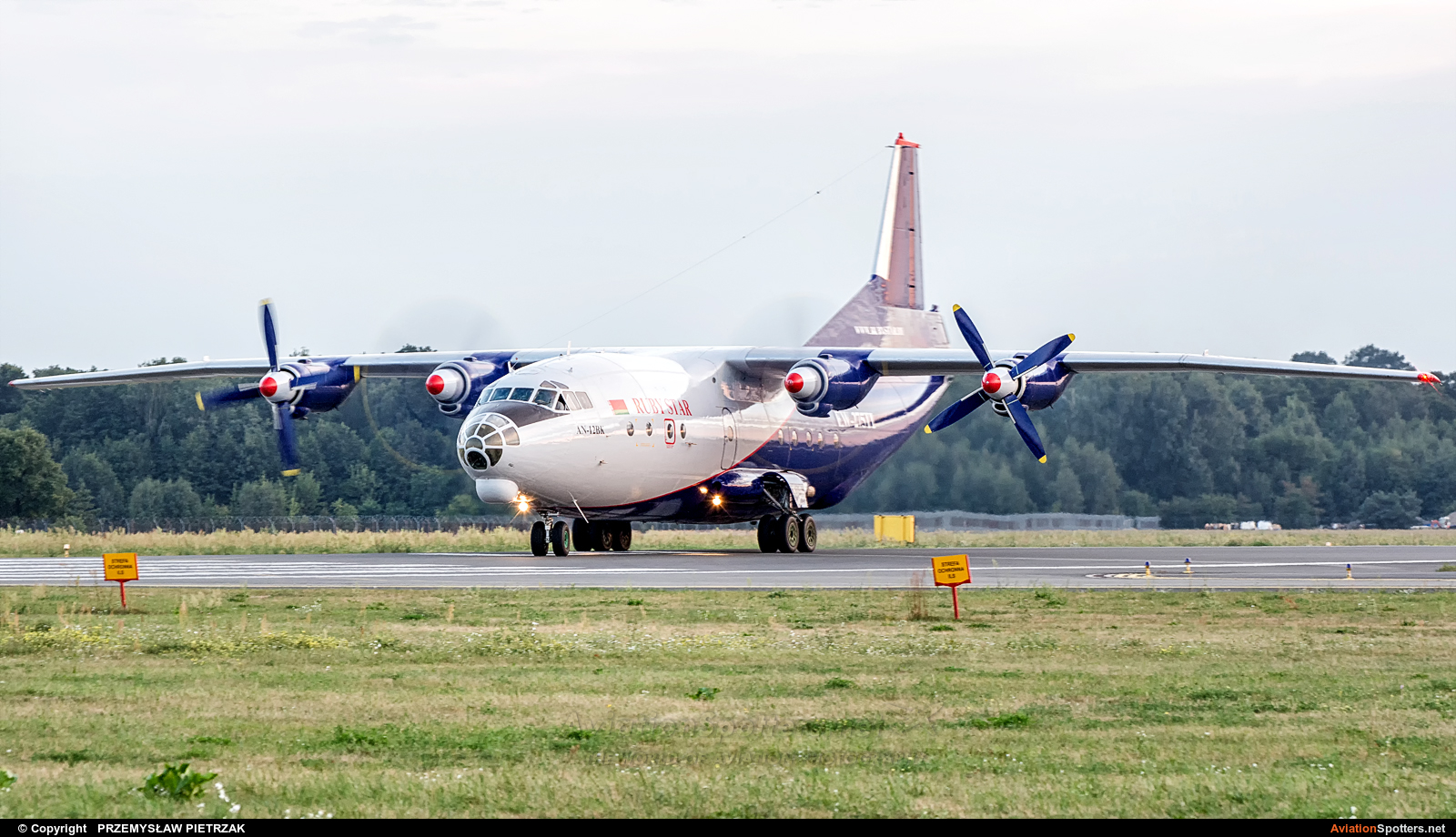 Ruby Star Air Enterprise  -  An-12 (all models)  (EW-275TI) By PRZEMYSŁAW PIETRZAK (PEPE74)