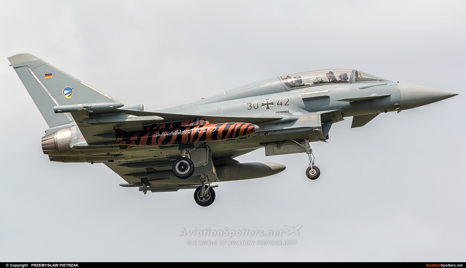 Germany - Air Force  -  EF-2000 Typhoon T  (30+42) By PRZEMYSŁAW PIETRZAK (PEPE74)