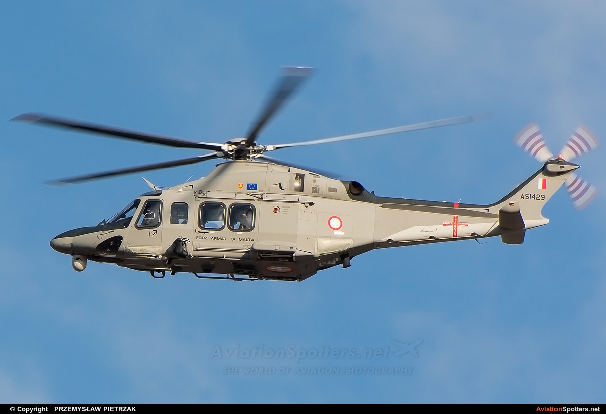 Malta - Armed Forces  -  AW 139  (AS1429) By PRZEMYSŁAW PIETRZAK (PEPE74)