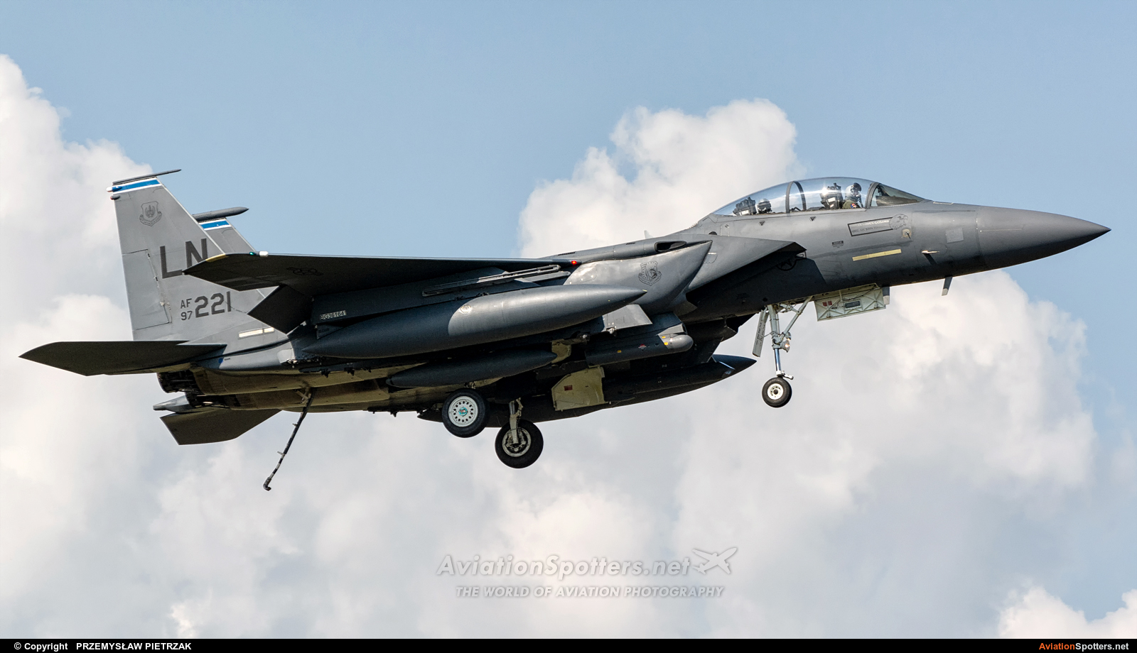 USA - Air Force  -  F-15E Strike Eagle  (97-0221) By PRZEMYSŁAW PIETRZAK (PEPE74)