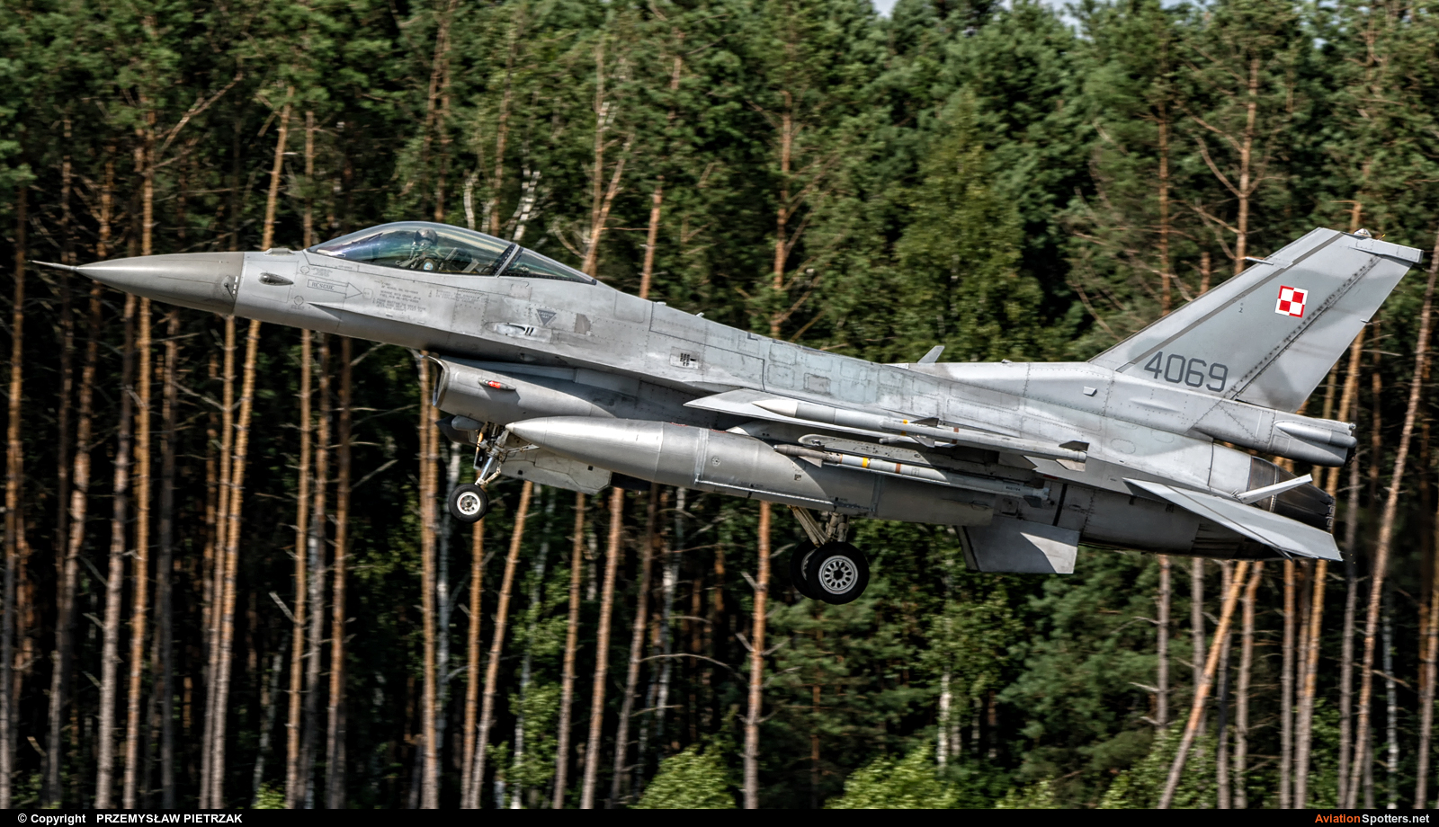 Poland - Air Force  -  F-16C Block 52+ Fighting Falcon  (4069) By PRZEMYSŁAW PIETRZAK (PEPE74)