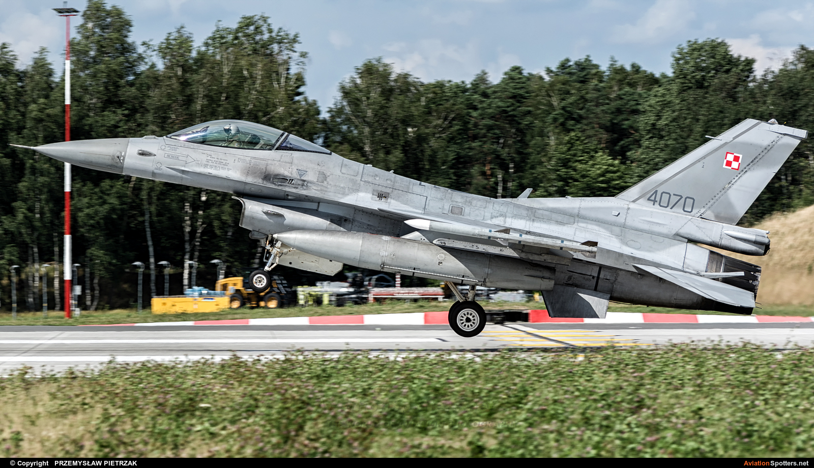 Poland - Air Force  -  F-16C Block 52+ Fighting Falcon  (4070) By PRZEMYSŁAW PIETRZAK (PEPE74)