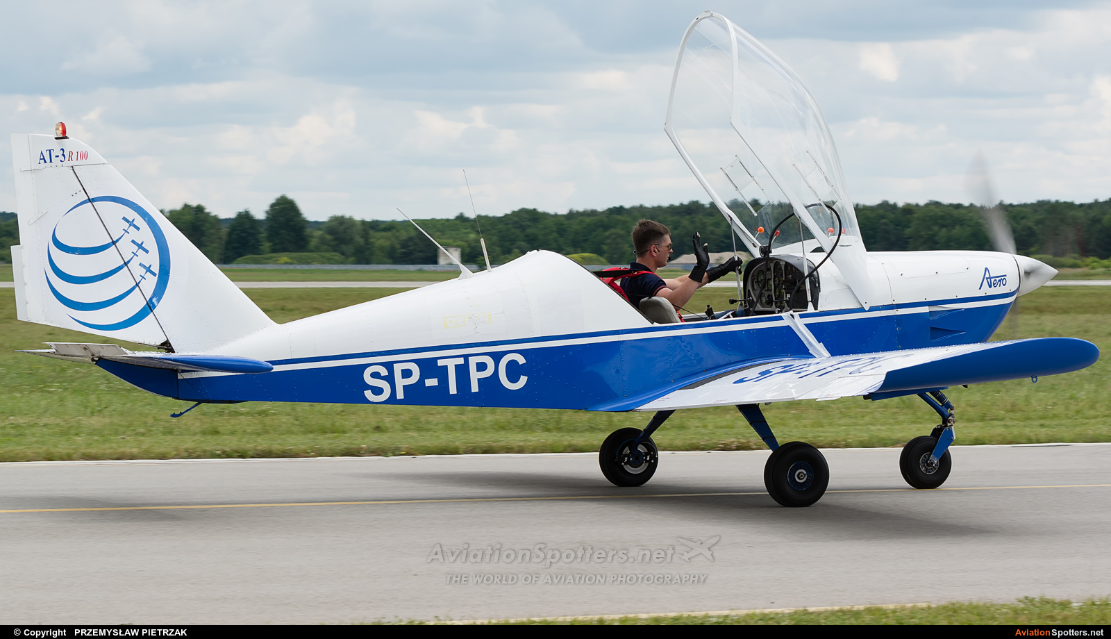 Aeroklub Warszawski  -  A-10  (SP-TPC) By PRZEMYSŁAW PIETRZAK (PEPE74)