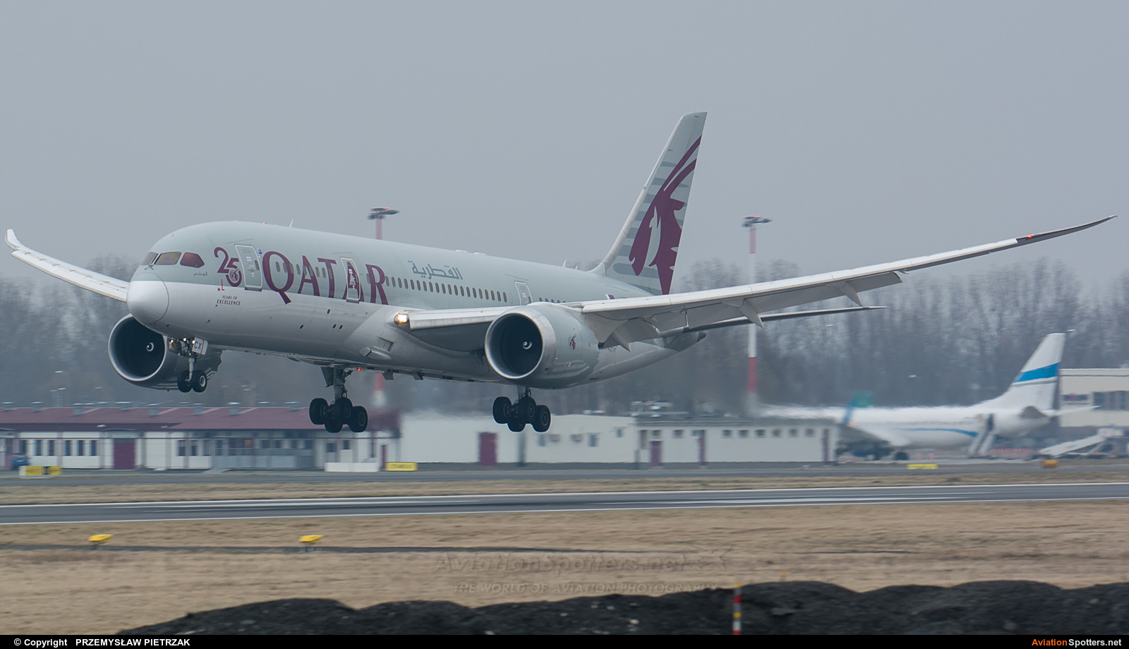 Qatar Airways  -  787-8 Dreamliner  (A7-BCX) By PRZEMYSŁAW PIETRZAK (PEPE74)