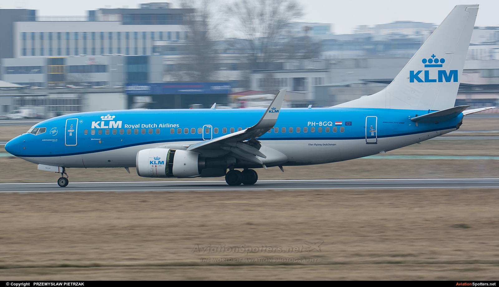 KLM  -  737-700  (PH-BGQ) By PRZEMYSŁAW PIETRZAK (PEPE74)