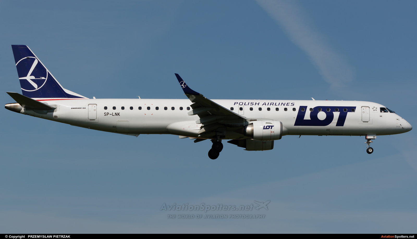 LOT - Polish Airlines  -  195LR  (SP-LNK) By PRZEMYSŁAW PIETRZAK (PEPE74)