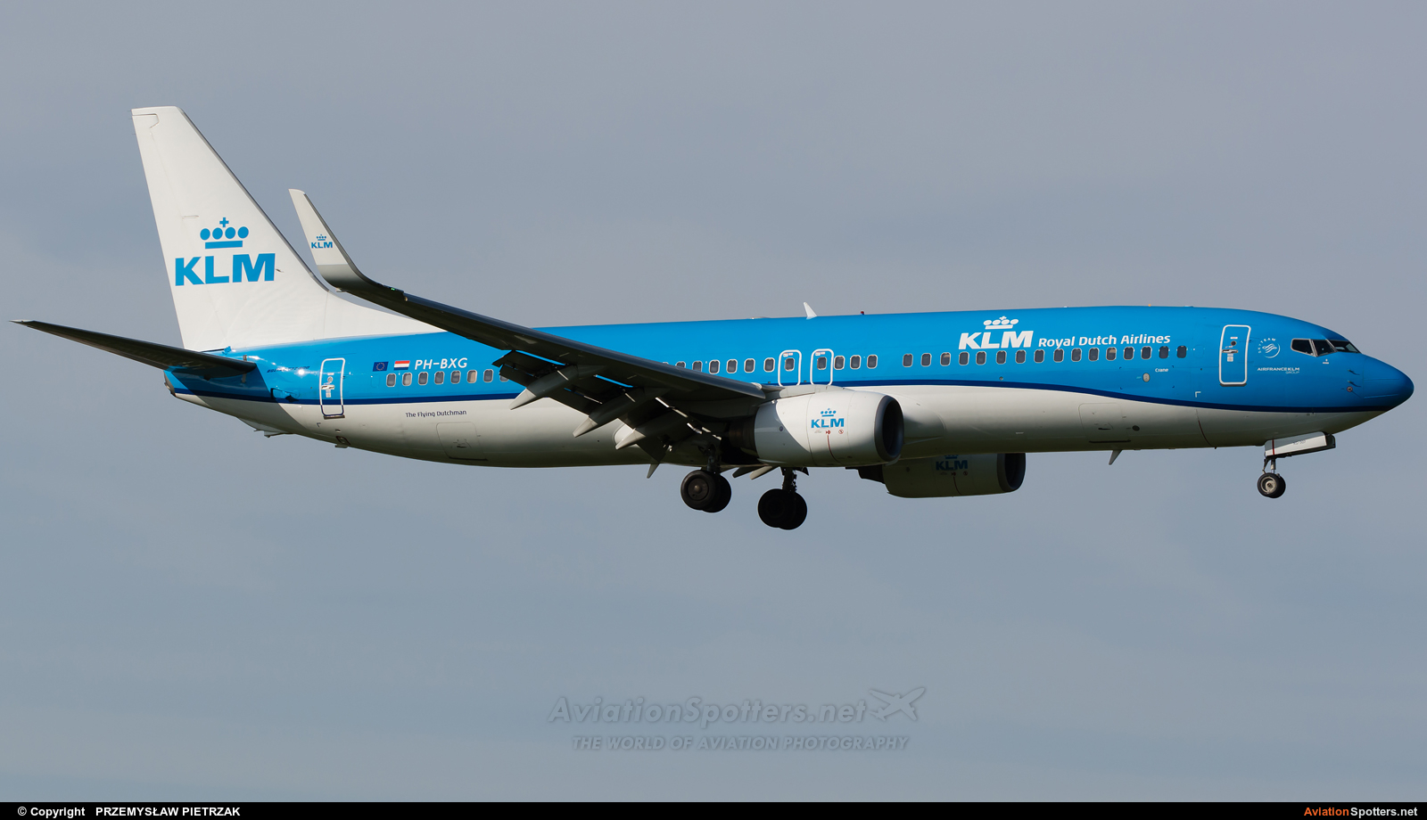 KLM  -  737-800  (PH-BXG) By PRZEMYSŁAW PIETRZAK (PEPE74)