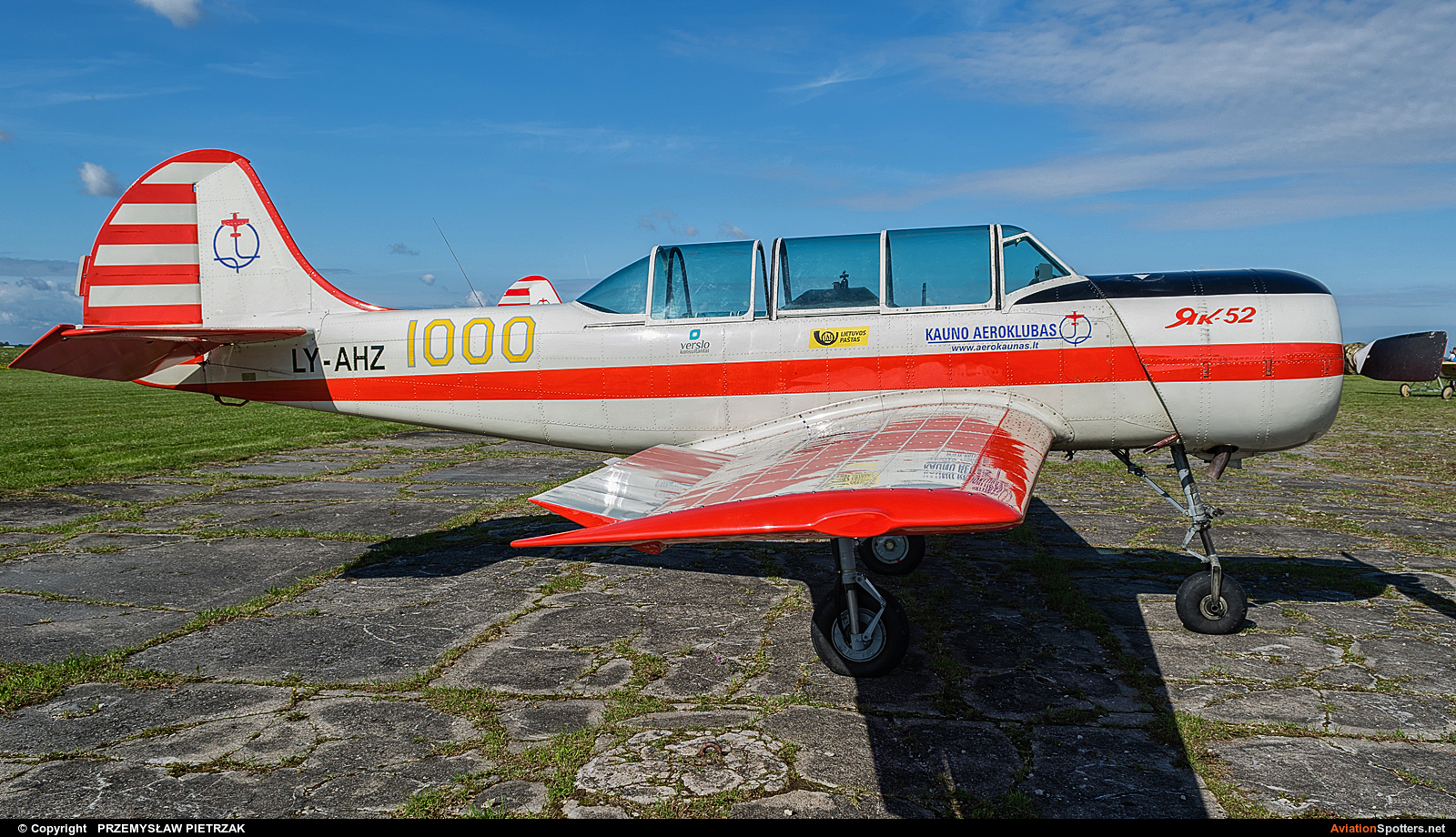 Kauno Aeroklubas  -  Yak-52  (LY-AHZ) By PRZEMYSŁAW PIETRZAK (PEPE74)