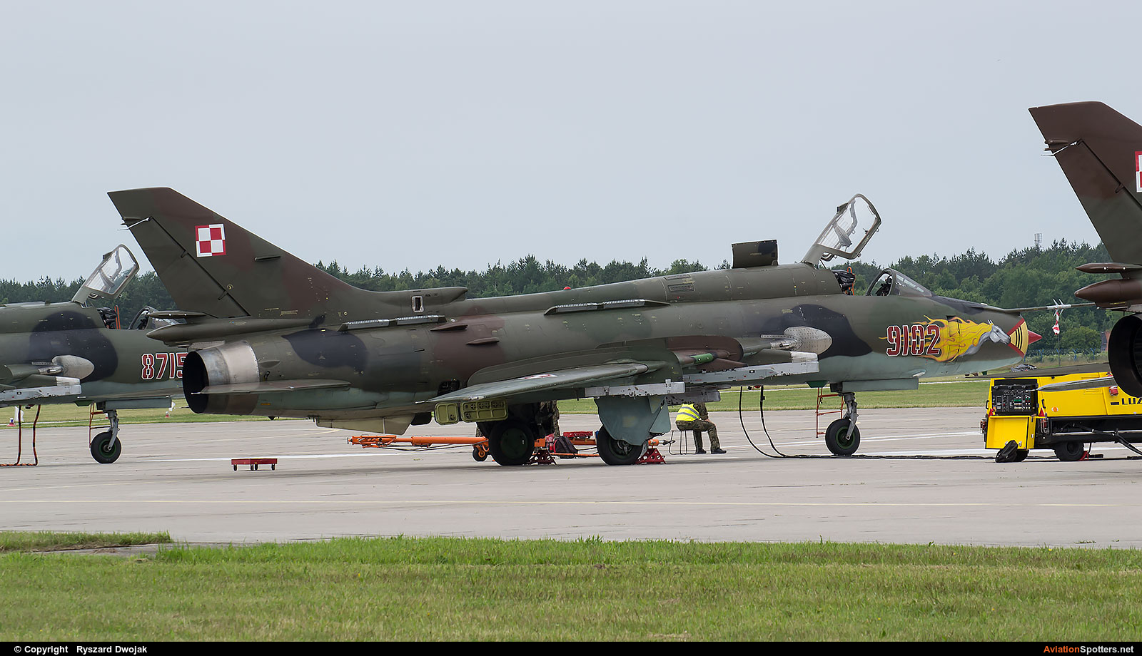 Poland - Air Force  -  Su-22M-4  (9102) By Ryszard Dwojak (ryś)
