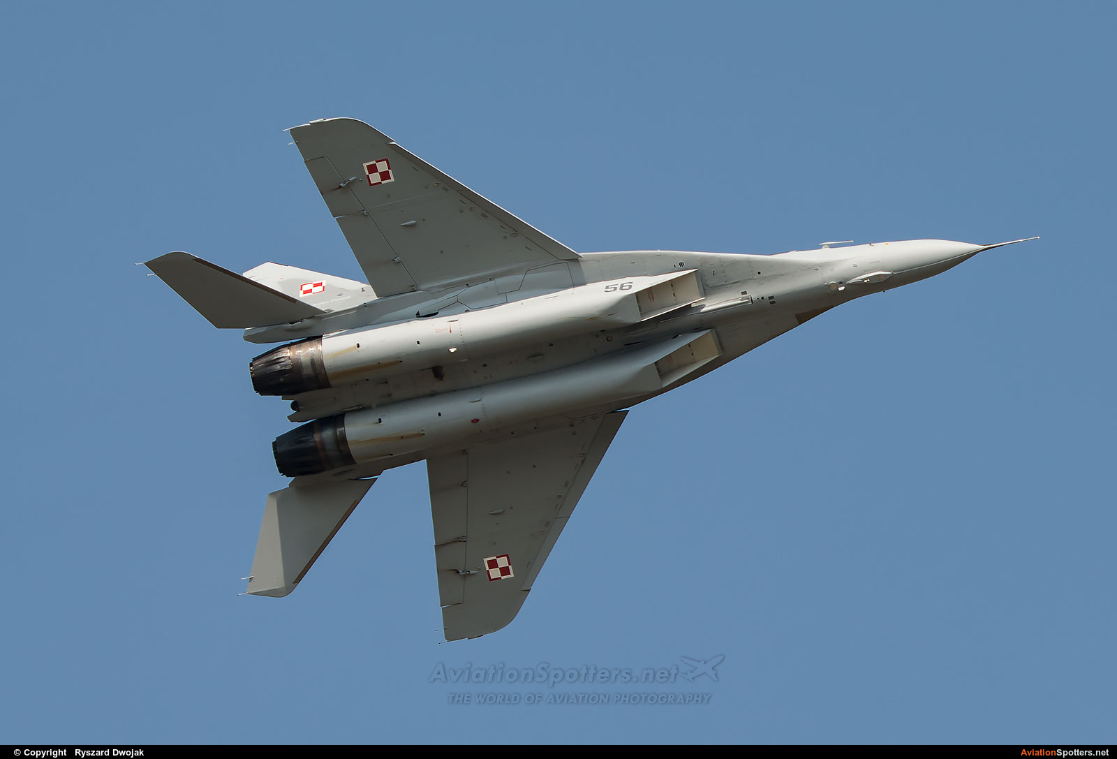 Poland - Air Force  -  MiG-29  (56) By Ryszard Dwojak (ryś)