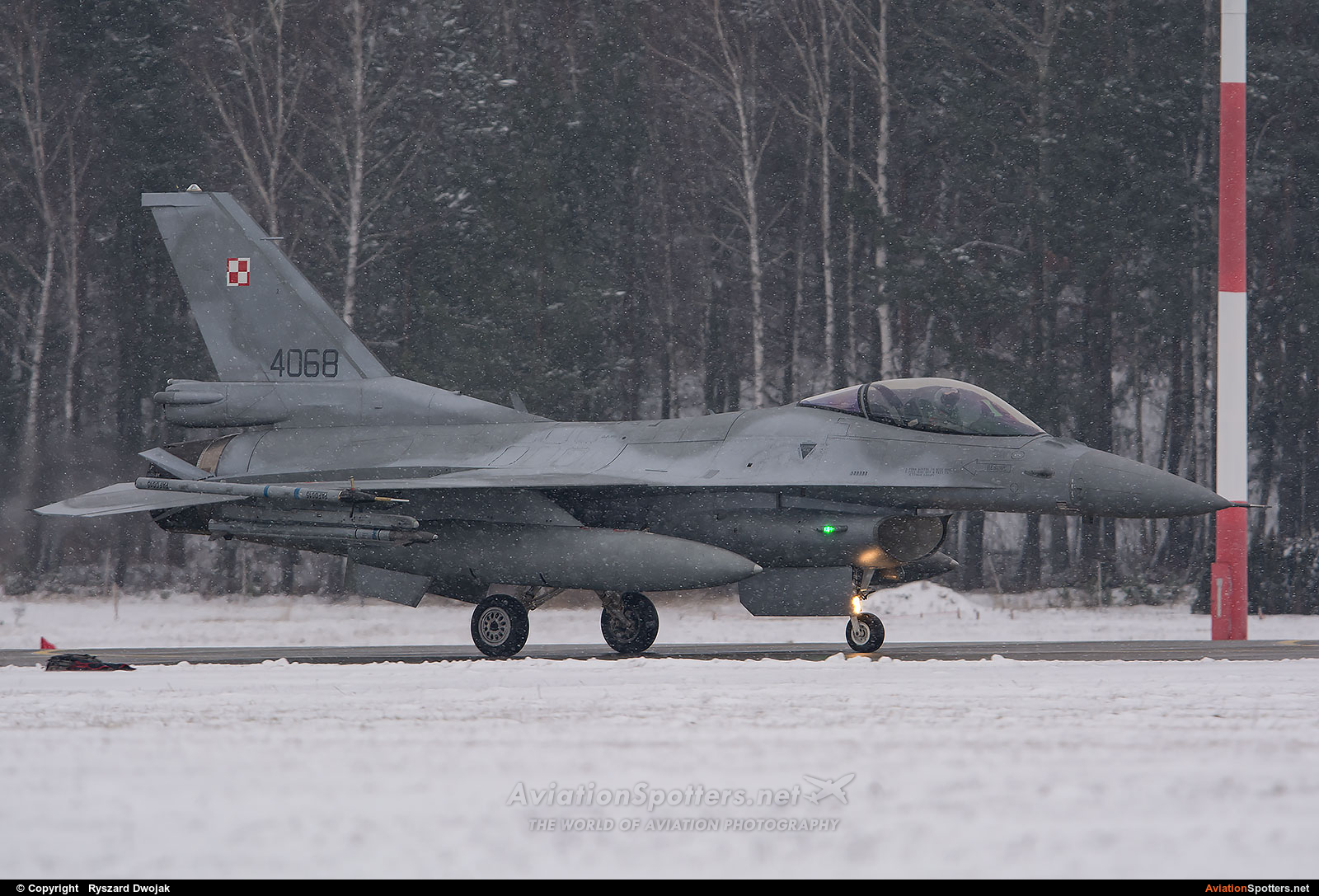 Poland - Air Force  -  F-16C Block 52+ Fighting Falcon  (4068) By Ryszard Dwojak (ryś)