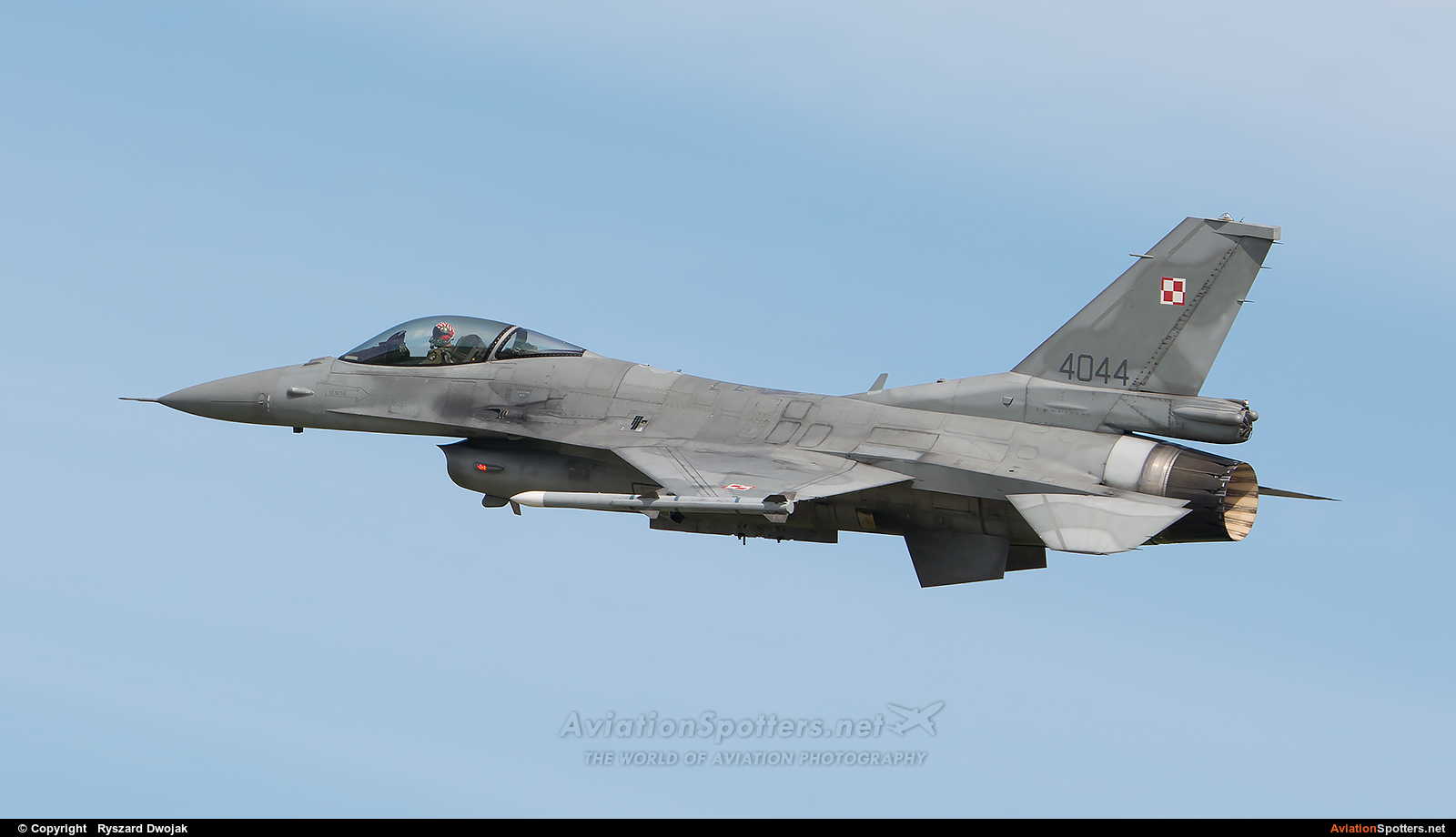 Poland - Air Force  -  F-16C Block 52+ Fighting Falcon  (4044) By Ryszard Dwojak (ryś)