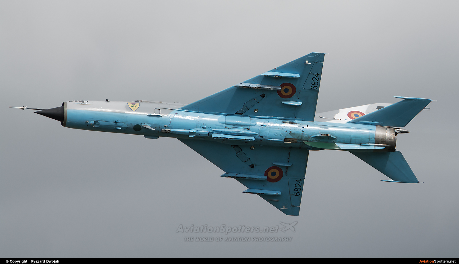Romania - Air Force  -  MiG-21 LanceR C  (6824) By Ryszard Dwojak (ryś)
