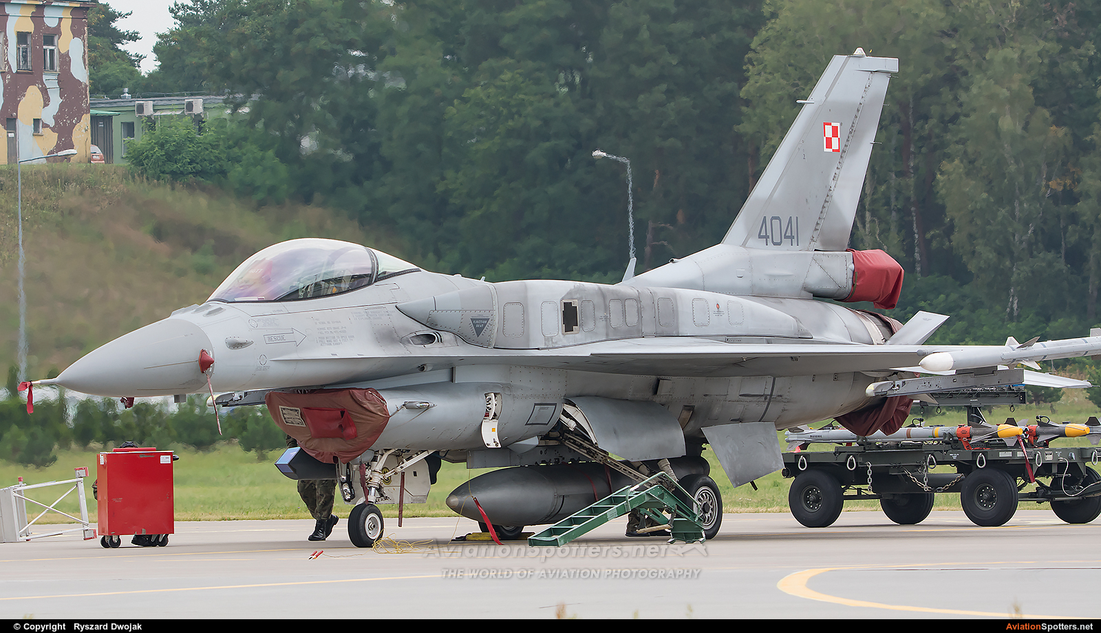 Poland - Air Force  -  F-16C Block 52+ Fighting Falcon  (4041) By Ryszard Dwojak (ryś)