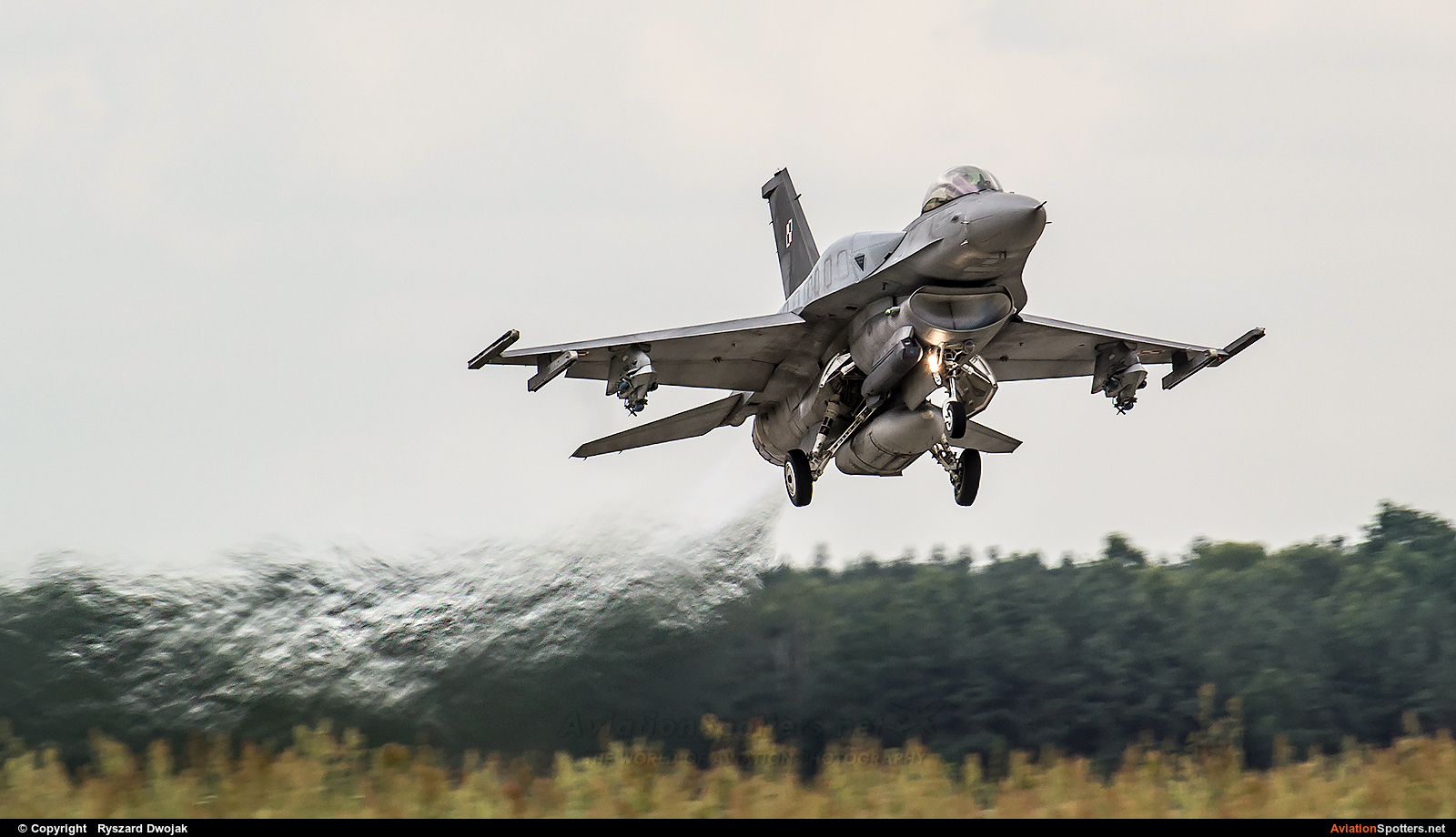 Poland - Air Force  -  F-16C Block 52+ Fighting Falcon  (4076) By Ryszard Dwojak (ryś)