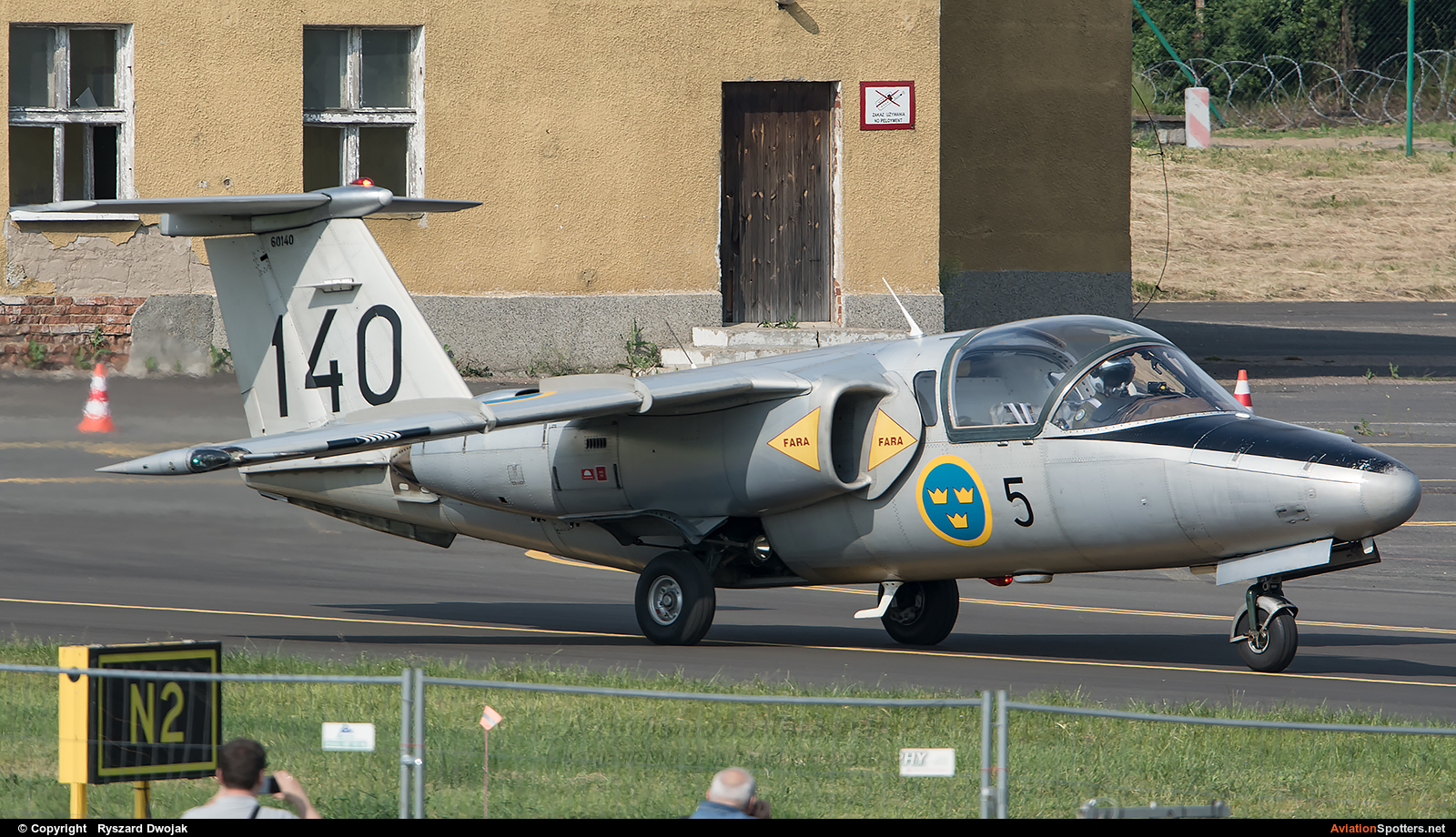 Swedish Air Force Historic Flight  -  105 SK 60  (SE-DXG) By Ryszard Dwojak (ryś)