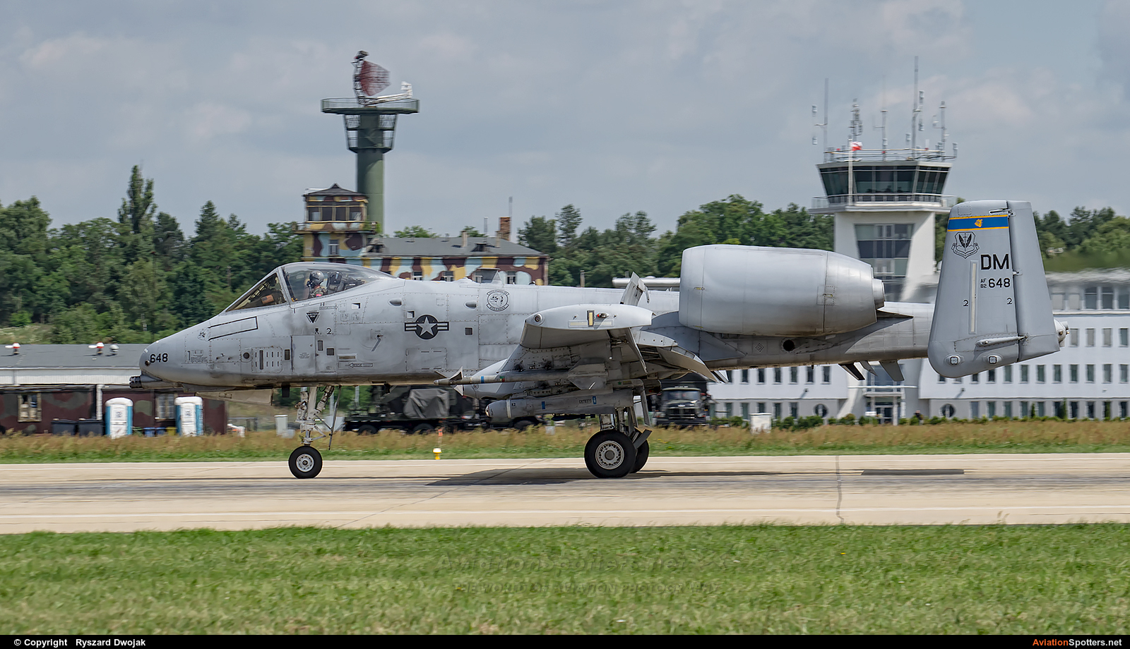 USA - Air Force  -  A-10 Thunderbolt II  (82-0648) By Ryszard Dwojak (ryś)