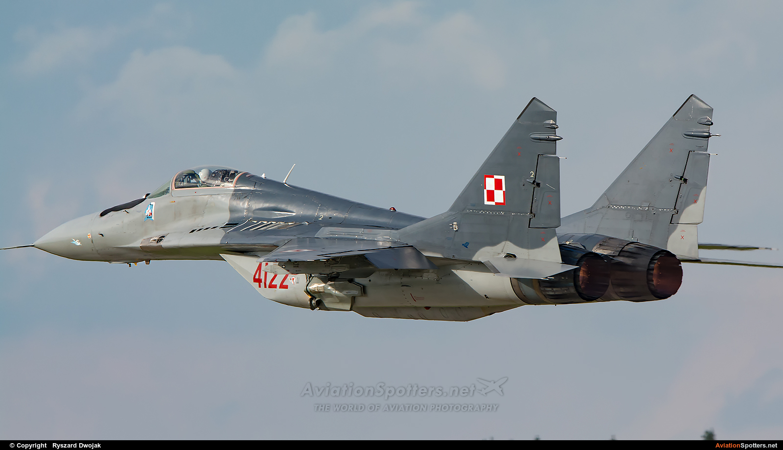 Poland - Air Force  -  MiG-29A  (4122) By Ryszard Dwojak (ryś)