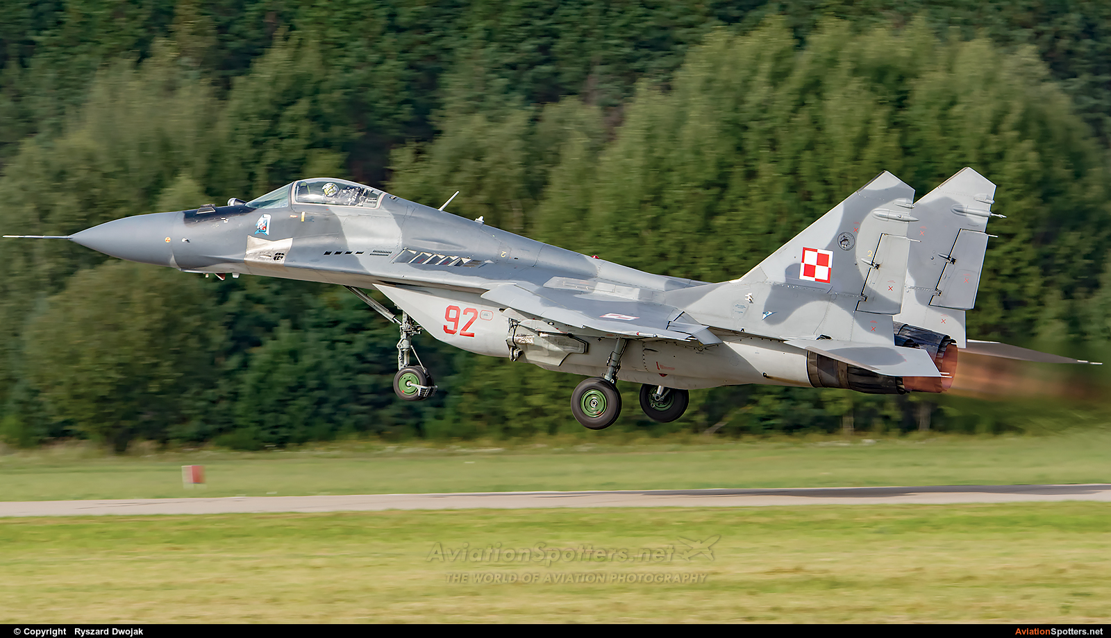 Poland - Air Force  -  MiG-29A  (92) By Ryszard Dwojak (ryś)