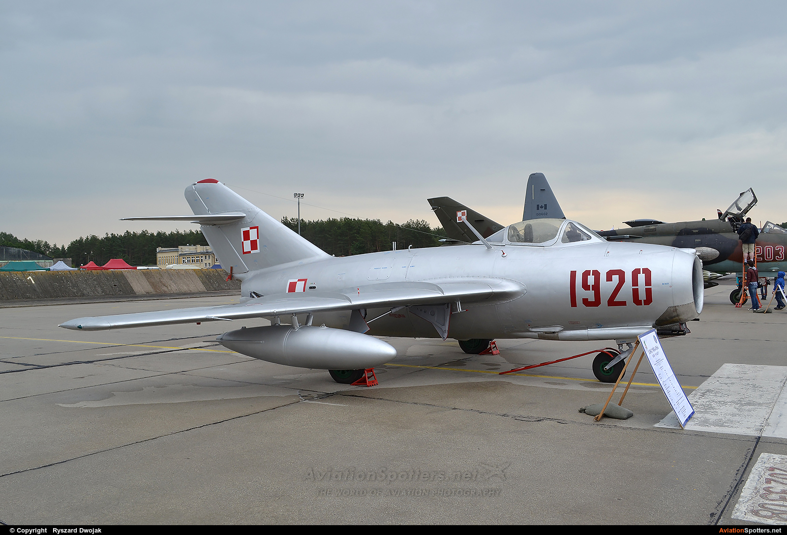Poland - Air Force  -  MiG-15bis  (1920) By Ryszard Dwojak (ryś)