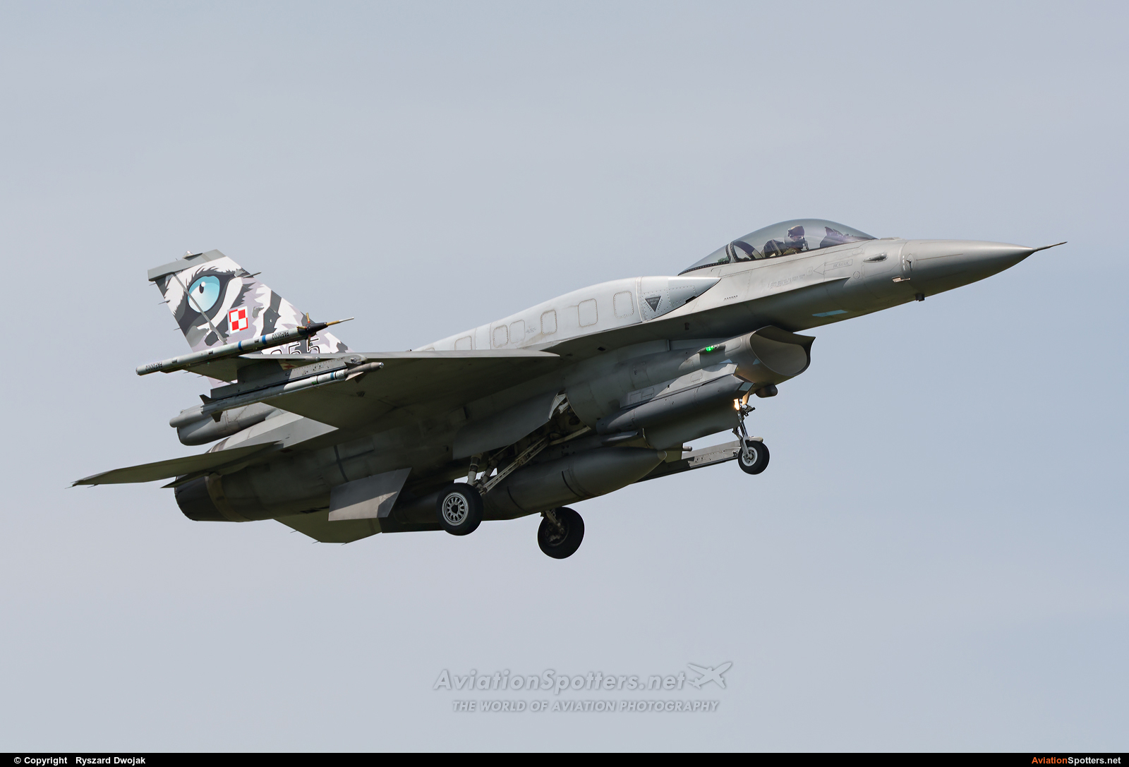 Poland - Air Force  -  F-16C Block 52+ Fighting Falcon  (4055) By Ryszard Dwojak (ryś)