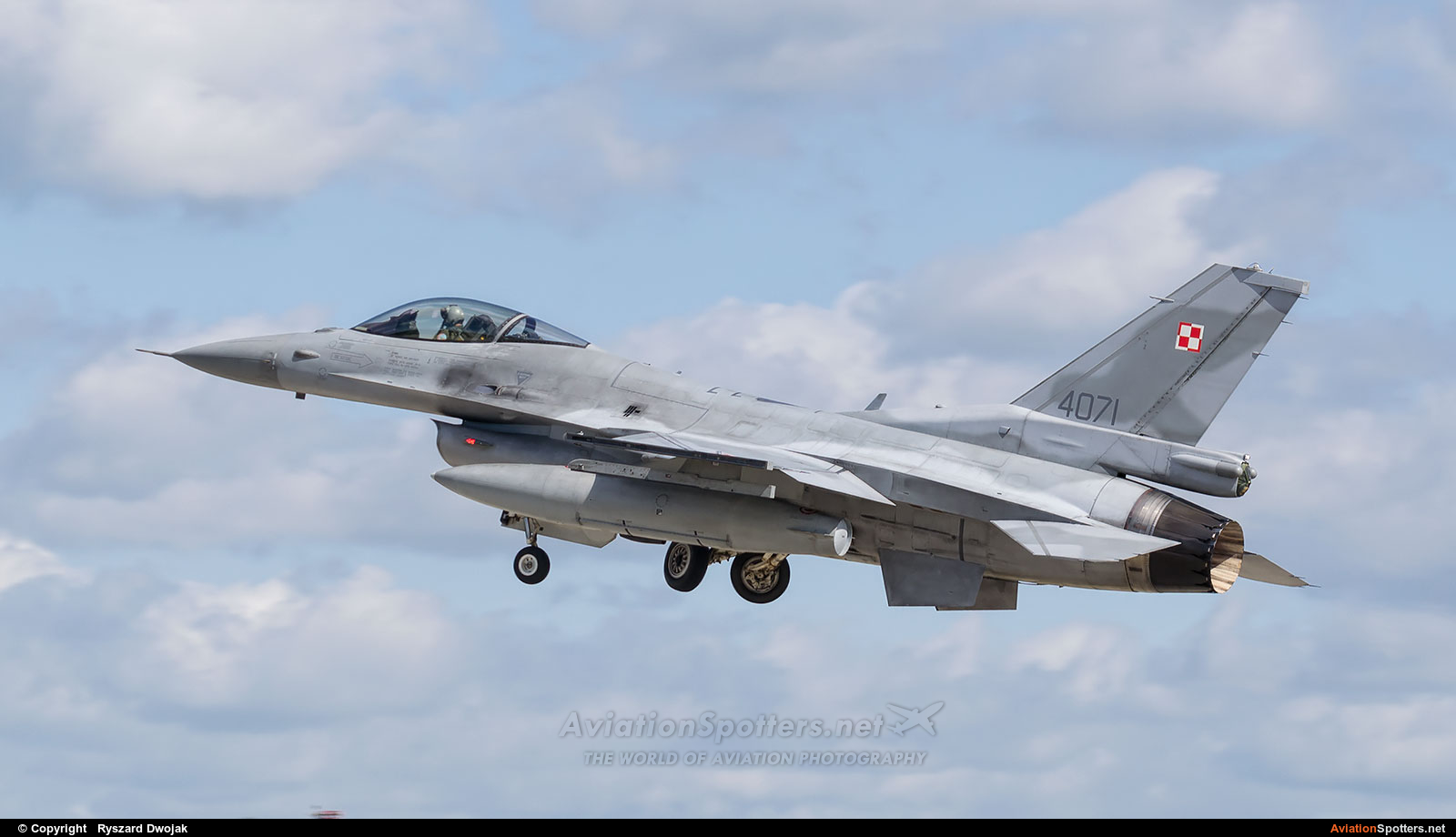 Poland - Air Force  -  F-16C Block 52+ Fighting Falcon  (4071) By Ryszard Dwojak (ryś)