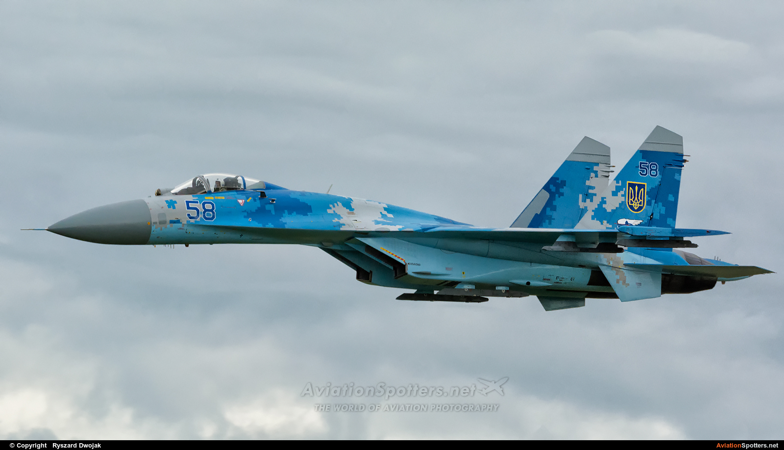 Ukraine - Air Force  -  Su-27  (58) By Ryszard Dwojak (ryś)