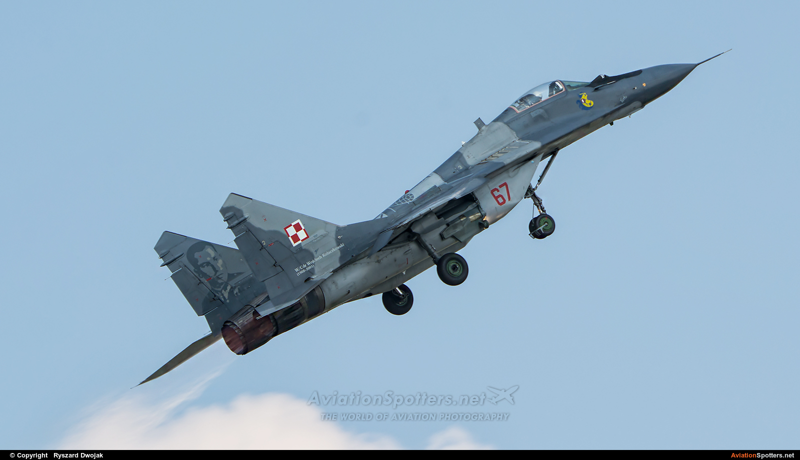 Poland - Air Force  -  MiG-29  (67) By Ryszard Dwojak (ryś)