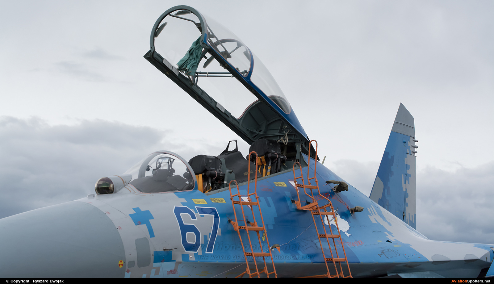 Ukraine - Air Force  -  Su-27  (67) By Ryszard Dwojak (ryś)