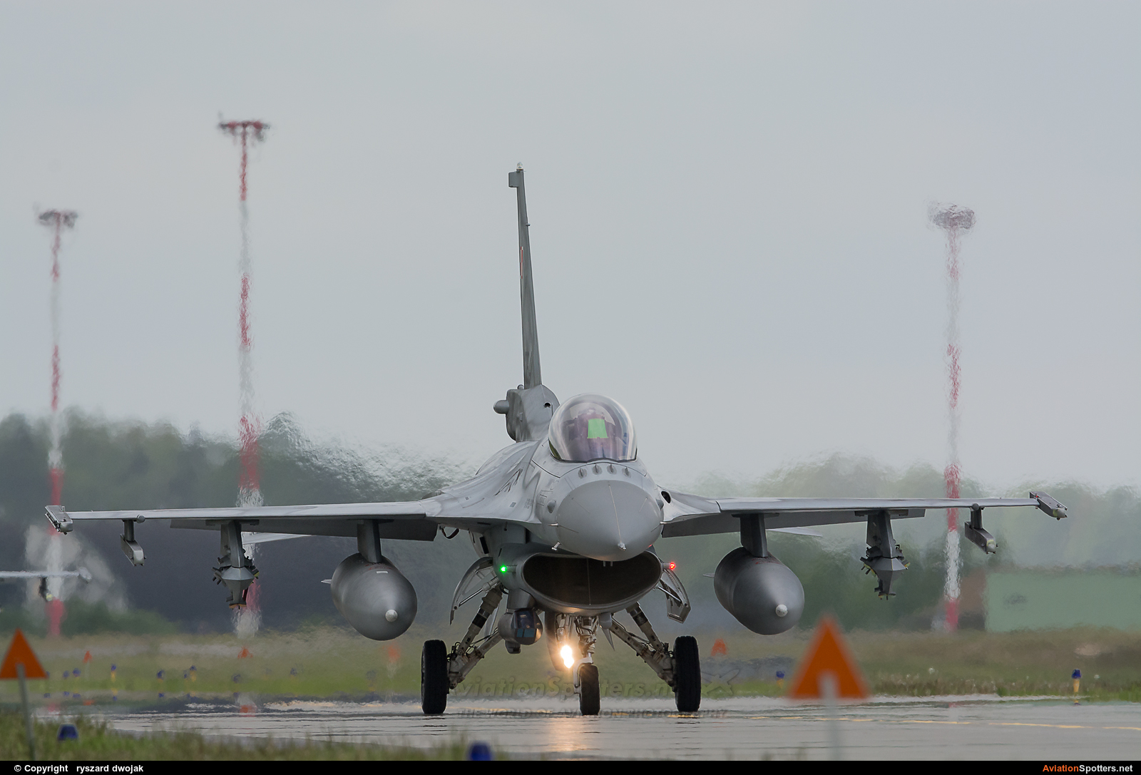 Poland - Air Force  -  F-16C Block 52+ Fighting Falcon  (4068) By Ryszard Dwojak (ryś)