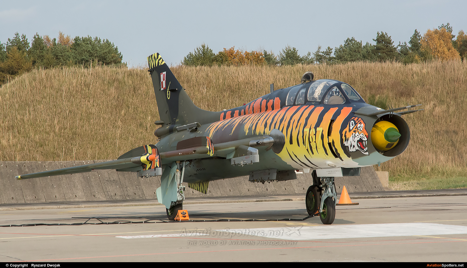 Poland - Air Force  -  Su-22UM-3K  (707) By Ryszard Dwojak (ryś)