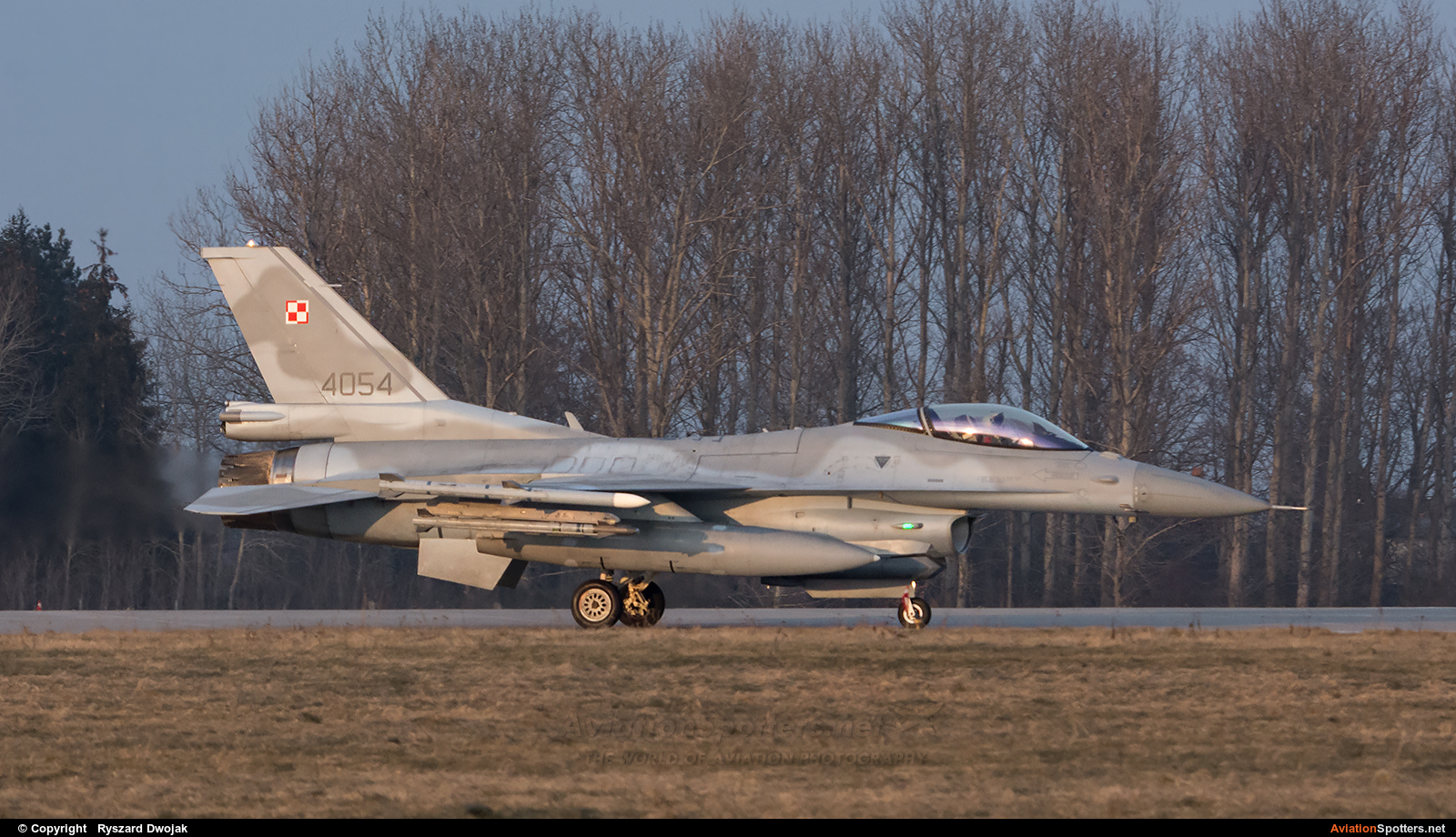 Poland - Air Force  -  F-16C Block 52+ Fighting Falcon  (4054) By Ryszard Dwojak (ryś)