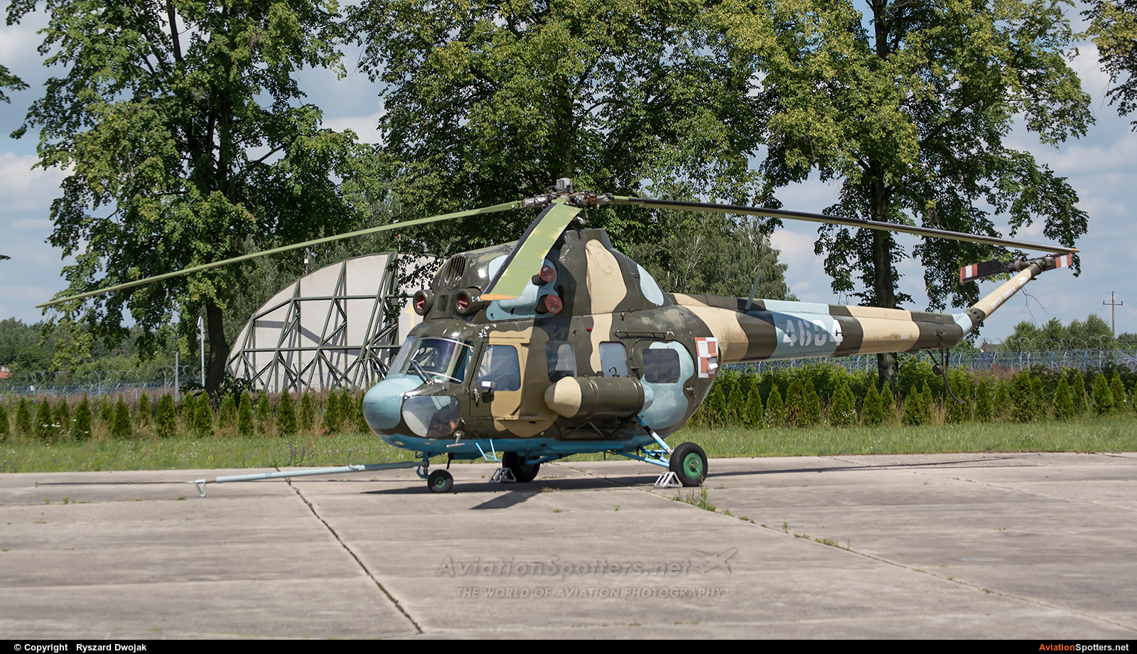 Poland - Air Force  -  Mi-2  (4604) By Ryszard Dwojak (ryś)