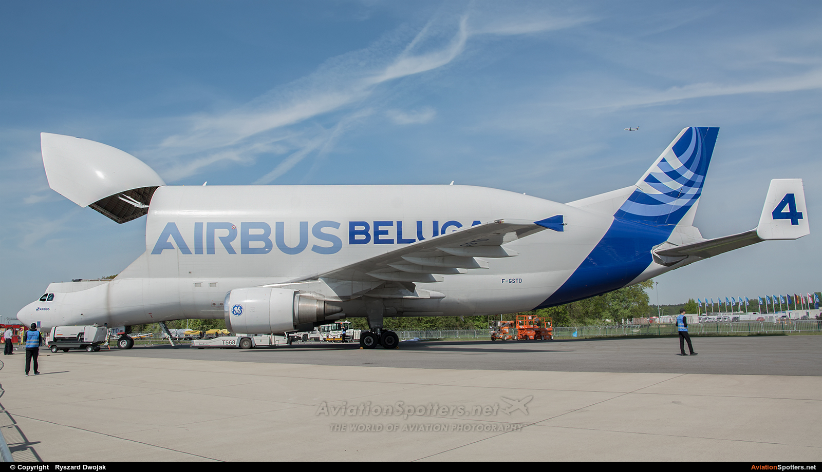 Airbus Industrie  -  A300 Beluga  (F-GSTD) By Ryszard Dwojak (ryś)