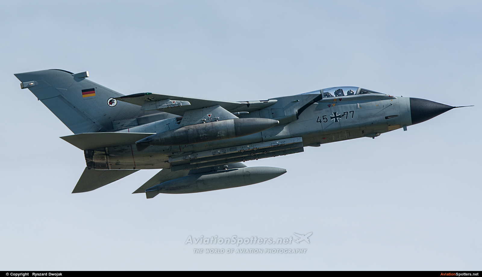 Germany - Air Force  -  Tornado - ECR  (45+77) By Ryszard Dwojak (ryś)