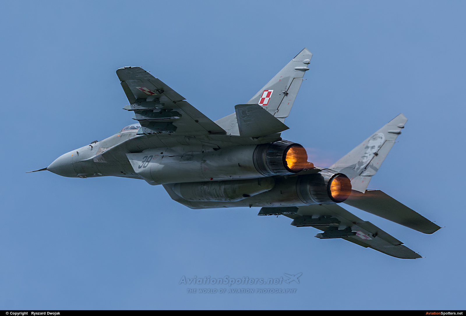 Poland - Air Force  -  MiG-29  (38) By Ryszard Dwojak (ryś)