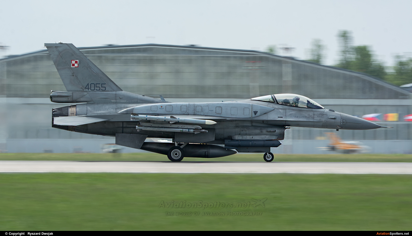 Poland - Air Force  -  F-16C Block 52+ Fighting Falcon  (4055) By Ryszard Dwojak (ryś)