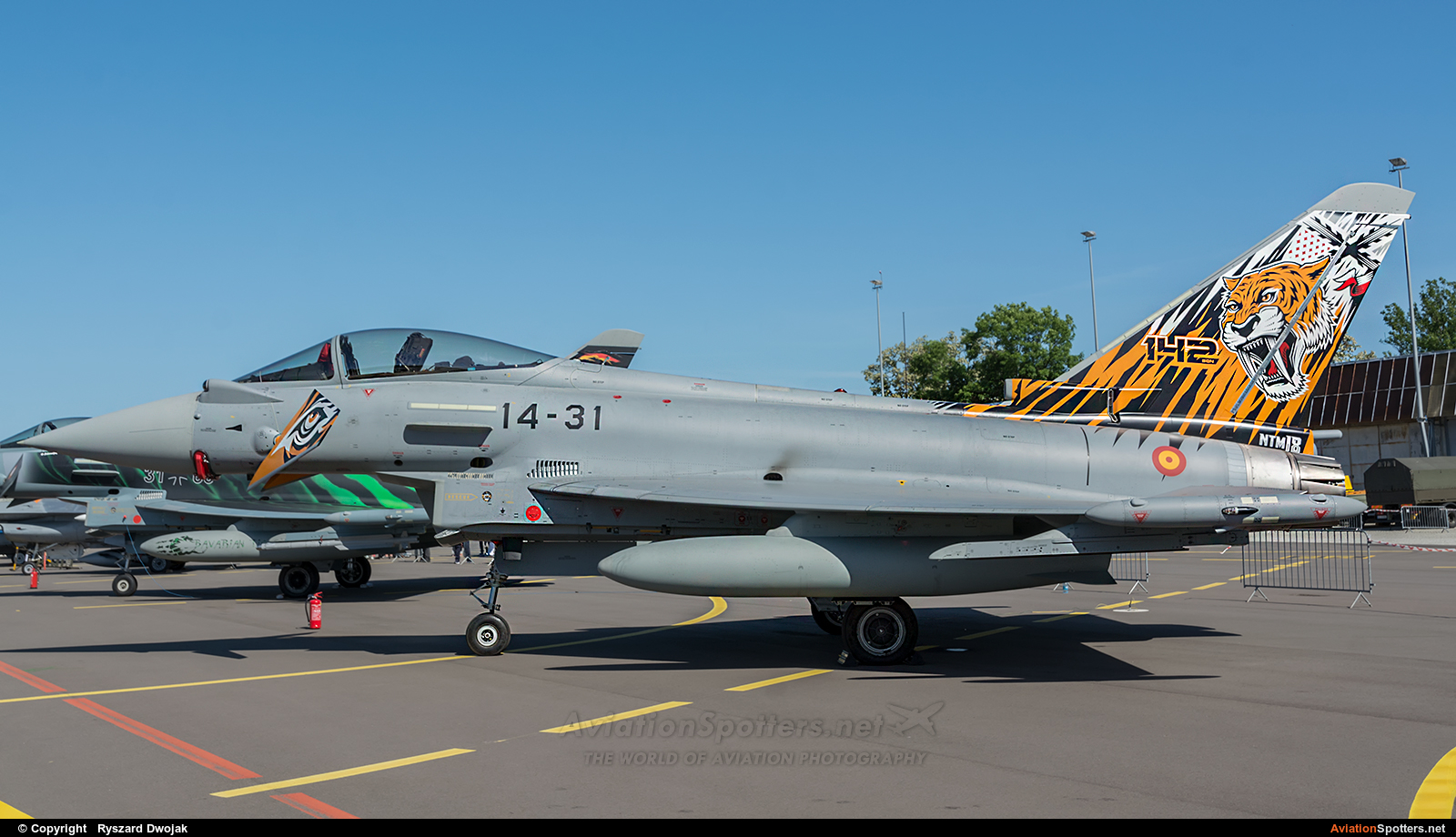 Spain - Air Force  -  Typhoon  (C.16-71) By Ryszard Dwojak (ryś)