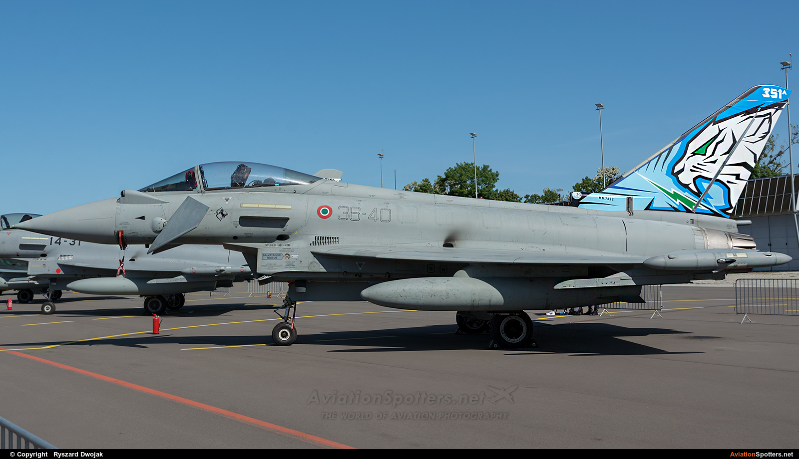 Italy - Air Force  -  EF-2000 Typhoon S  (MM 7322) By Ryszard Dwojak (ryś)