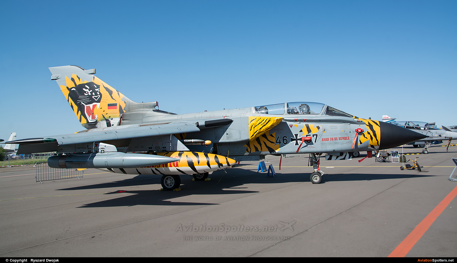 Germany - Air Force  -  Tornado - ECR  (46+57) By Ryszard Dwojak (ryś)