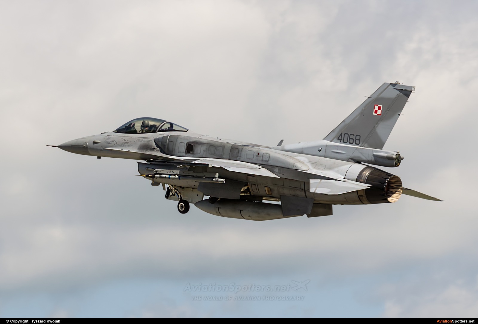 Poland - Air Force  -  F-16C Jastrząb  (4068) By Ryszard Dwojak (ryś)