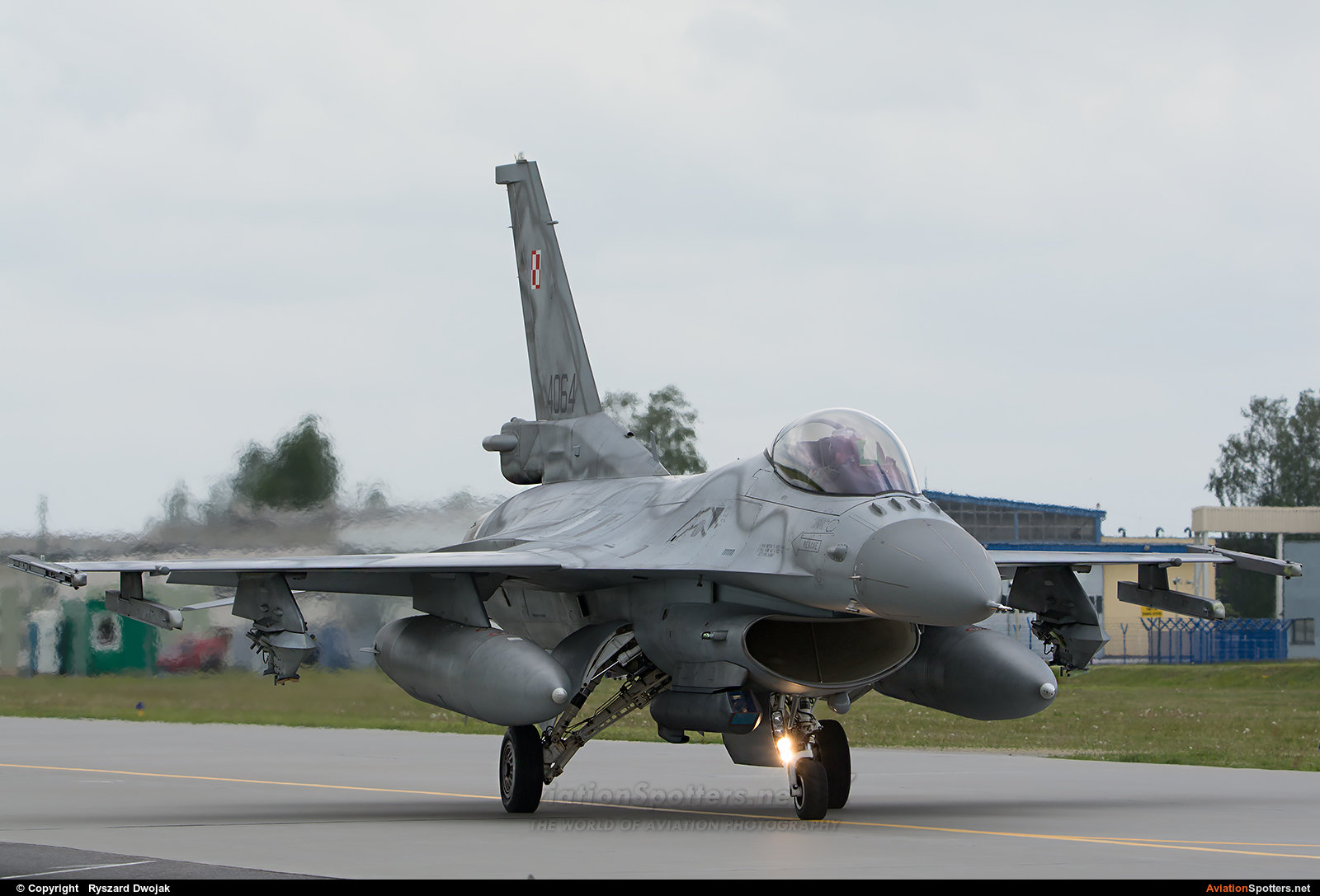Poland - Air Force  -  F-16C Block 52+ Fighting Falcon  (4064) By Ryszard Dwojak (ryś)