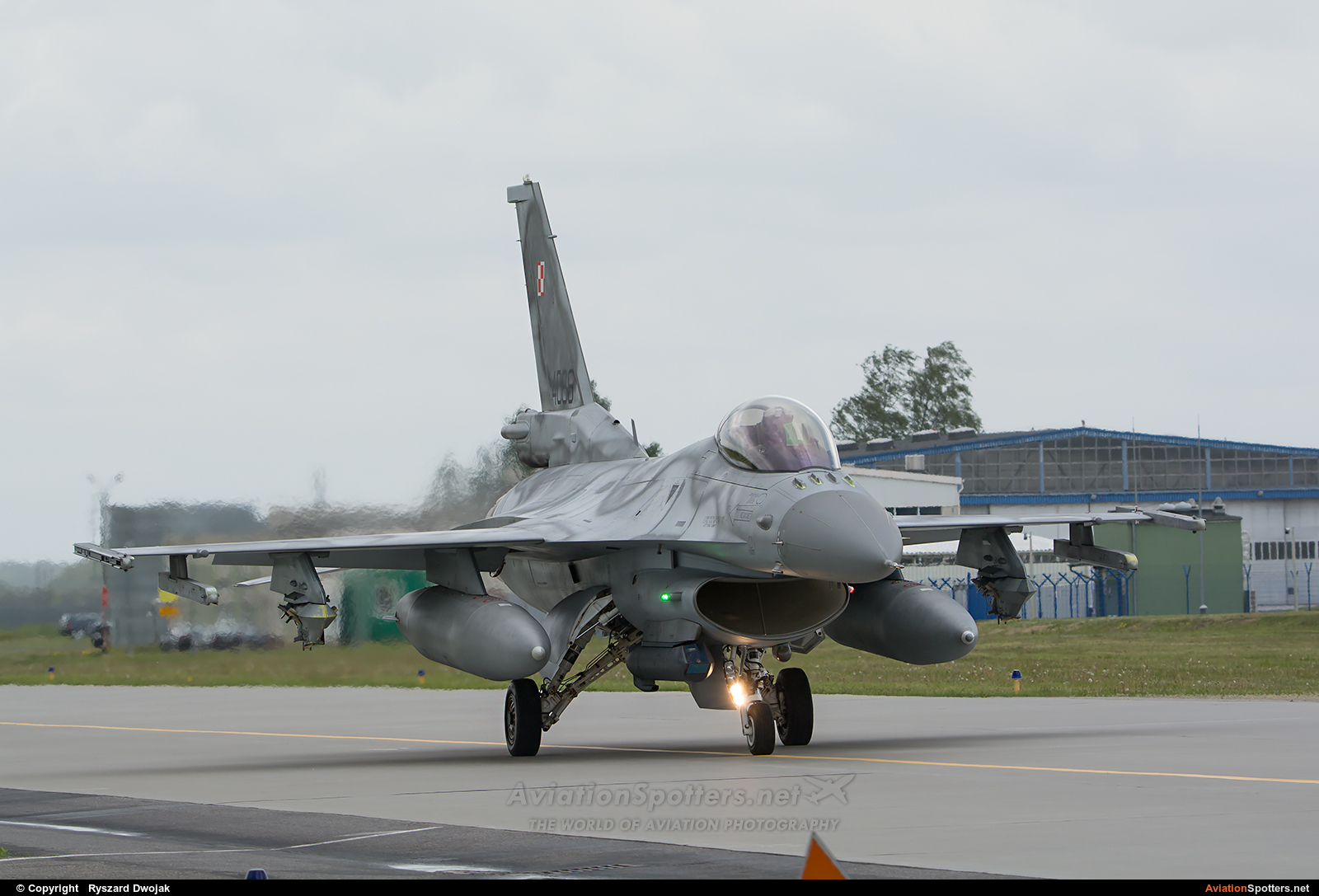 Poland - Air Force  -  F-16C Block 52+ Fighting Falcon  (4066) By Ryszard Dwojak (ryś)