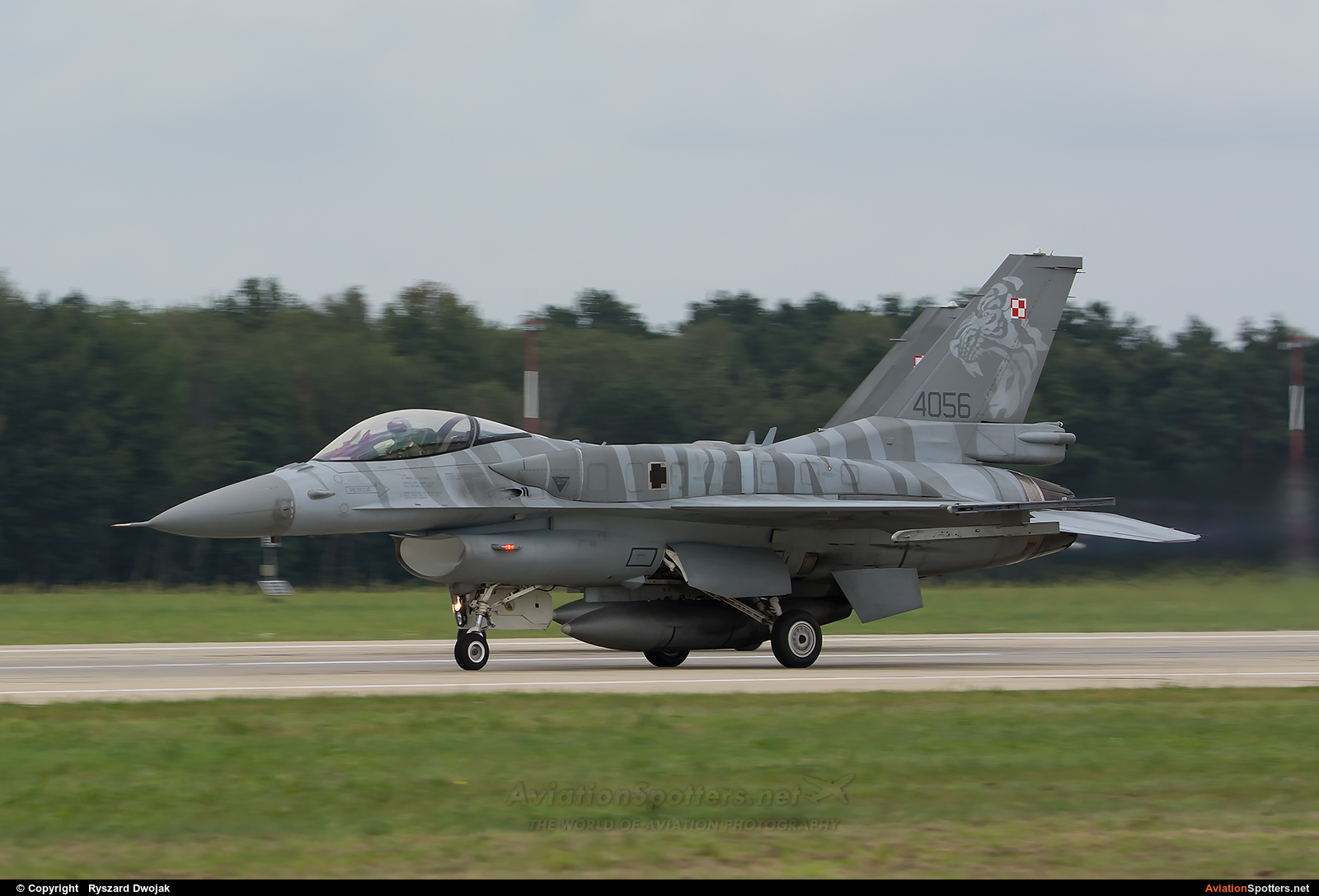 Poland - Air Force  -  F-16C Block 52+ Fighting Falcon  (4056) By Ryszard Dwojak (ryś)
